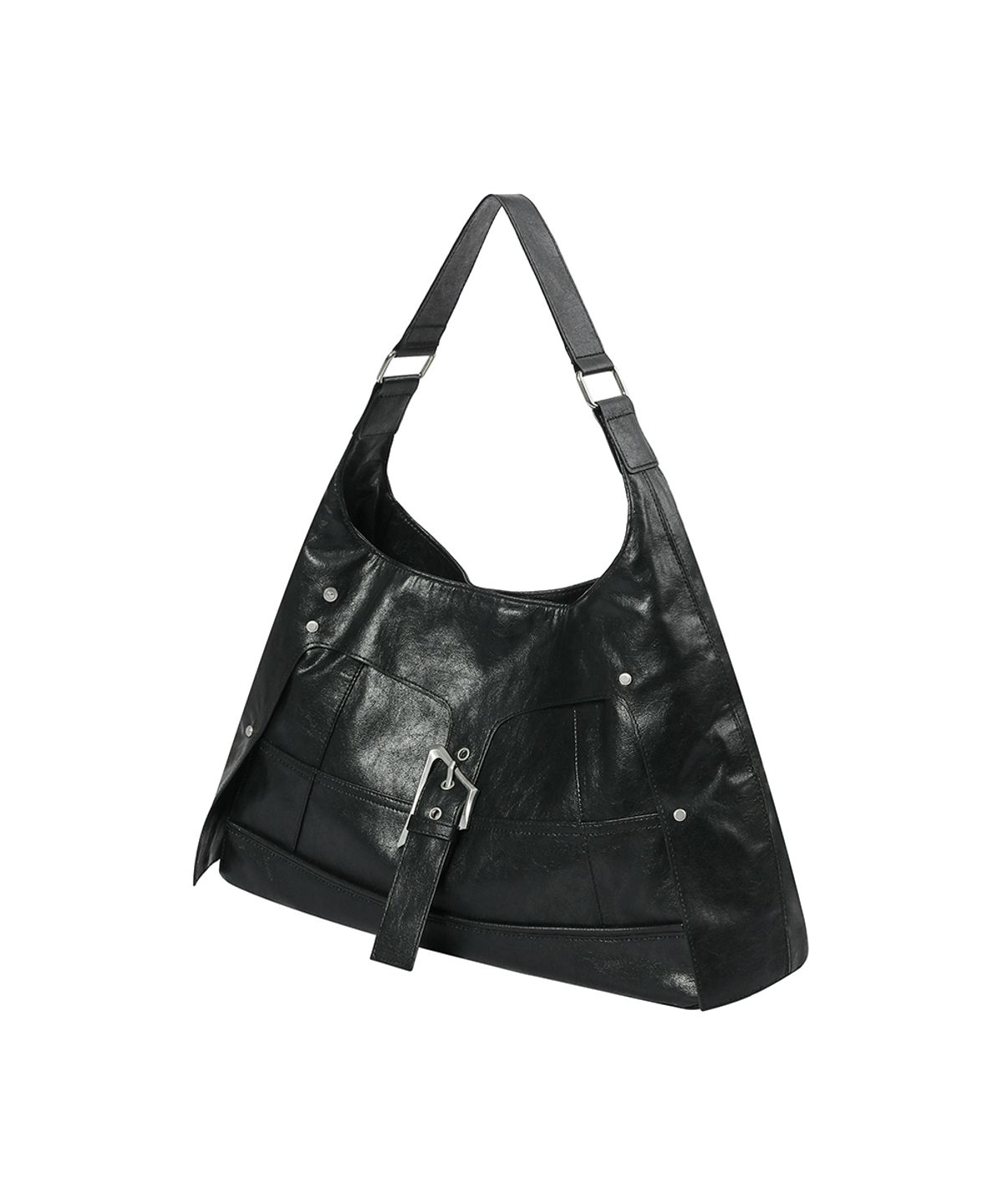 앤어애쉬(ANDAASH) Trapezium 002 bag BLACK