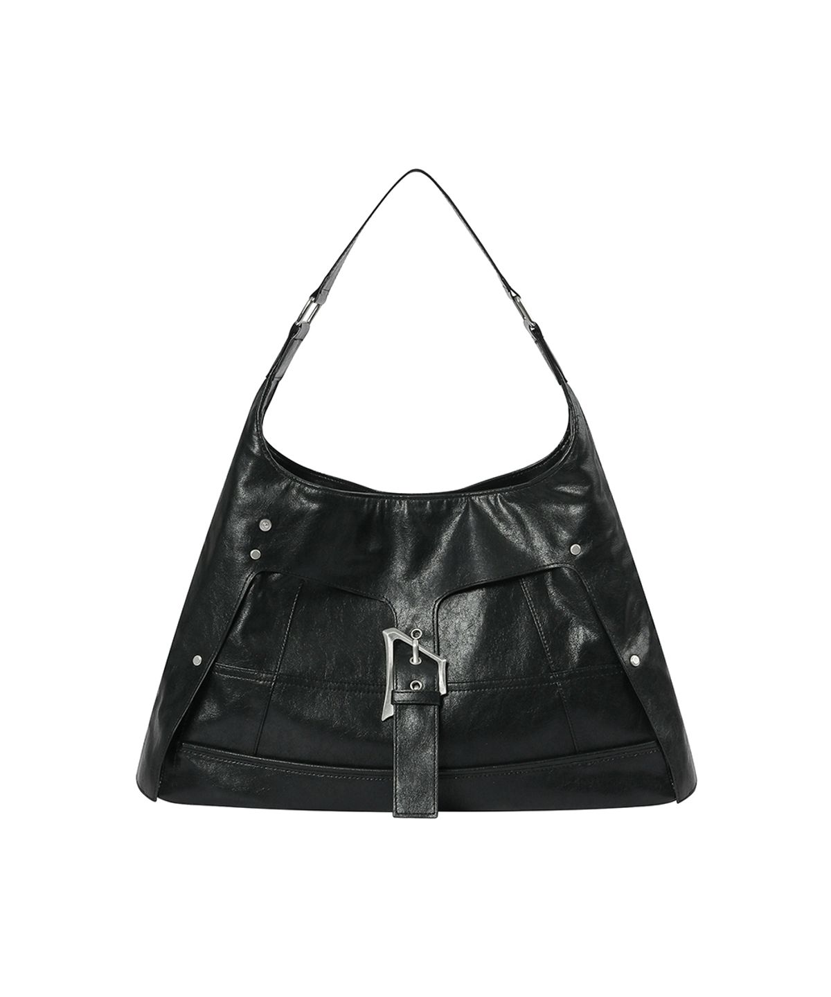 앤어애쉬(ANDAASH) Trapezium 002 bag BLACK