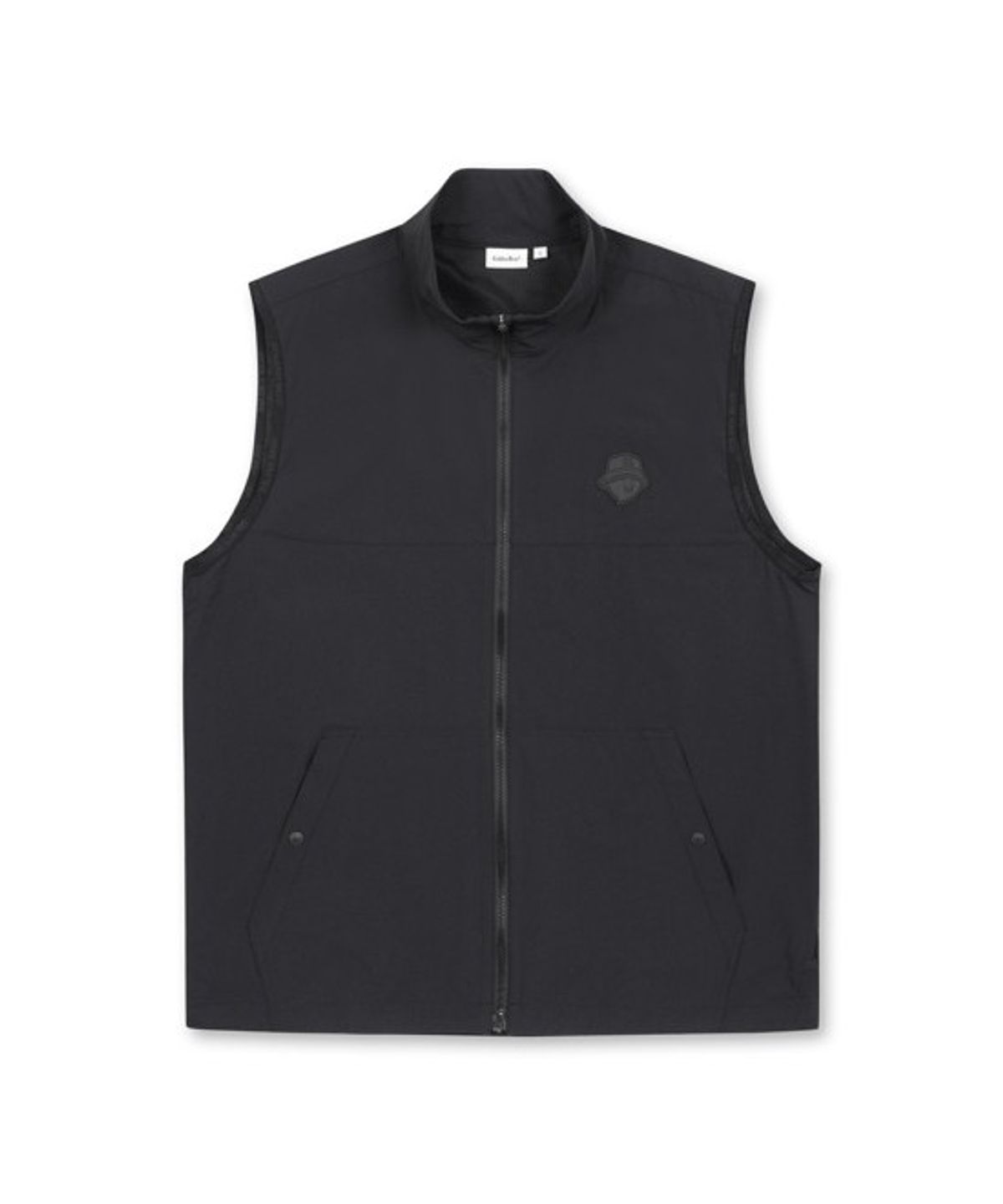 골든베어(GOLDEN BEAR) (M) Micro Airdot Zip up Vest G4VAM26301BKX