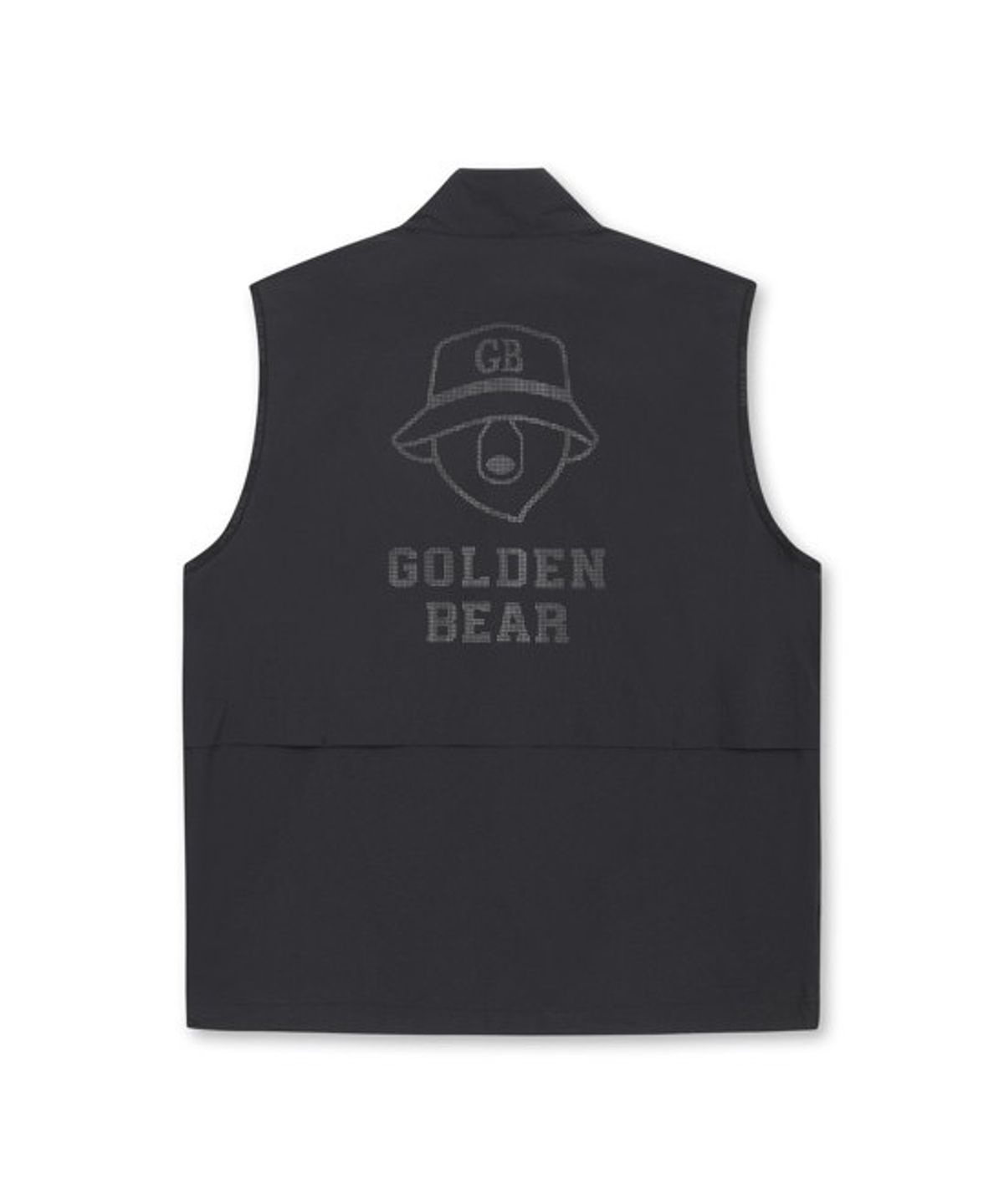 골든베어(GOLDEN BEAR) (M) Micro Airdot Zip up Vest G4VAM26301BKX