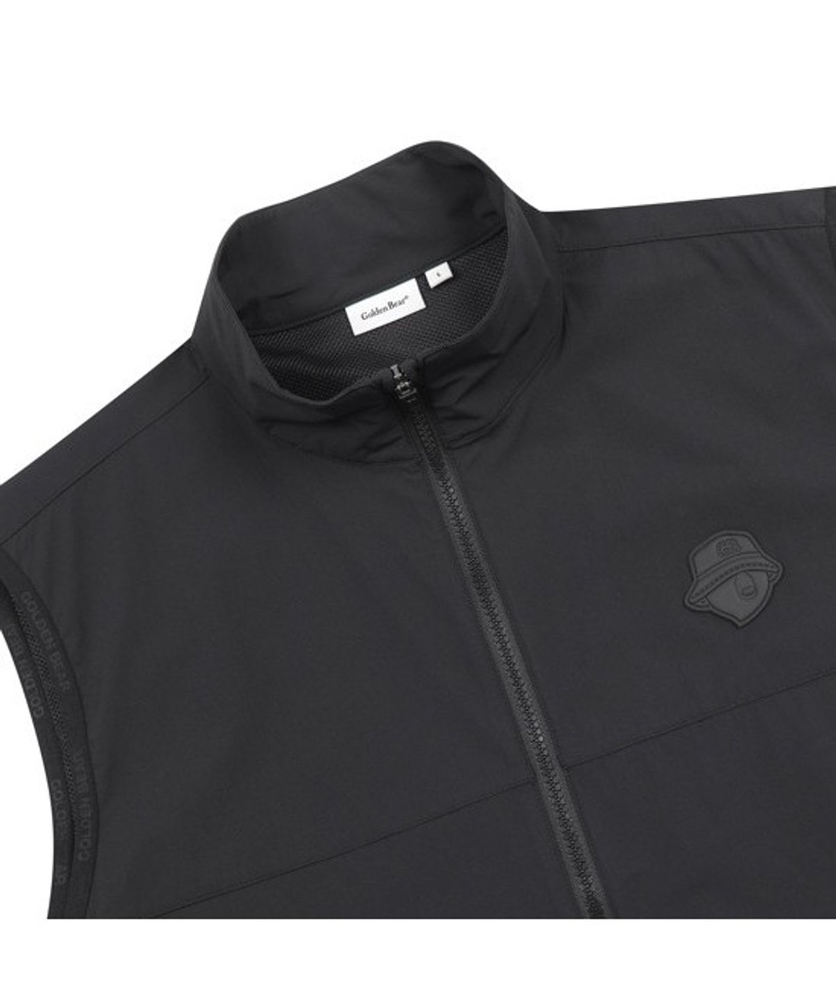 골든베어(GOLDEN BEAR) (M) Micro Airdot Zip up Vest G4VAM26301BKX