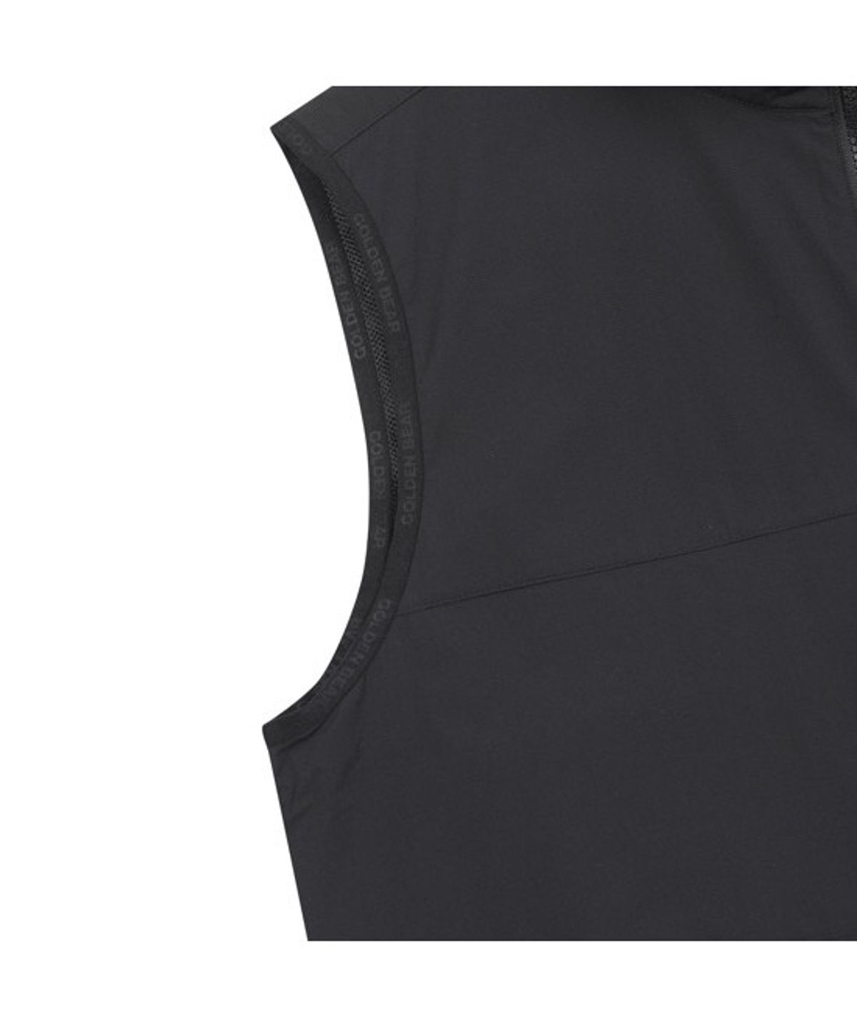 골든베어(GOLDEN BEAR) (M) Micro Airdot Zip up Vest G4VAM26301BKX