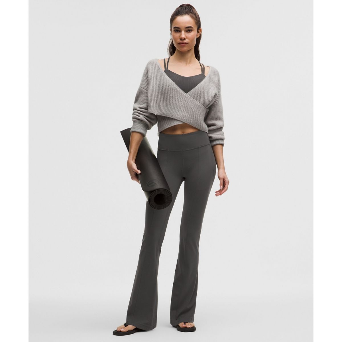 룰루레몬(LULULEMON) 라이크 어 클라우드 리브드 롱라인 브라 *라이트 서포트, B C컵