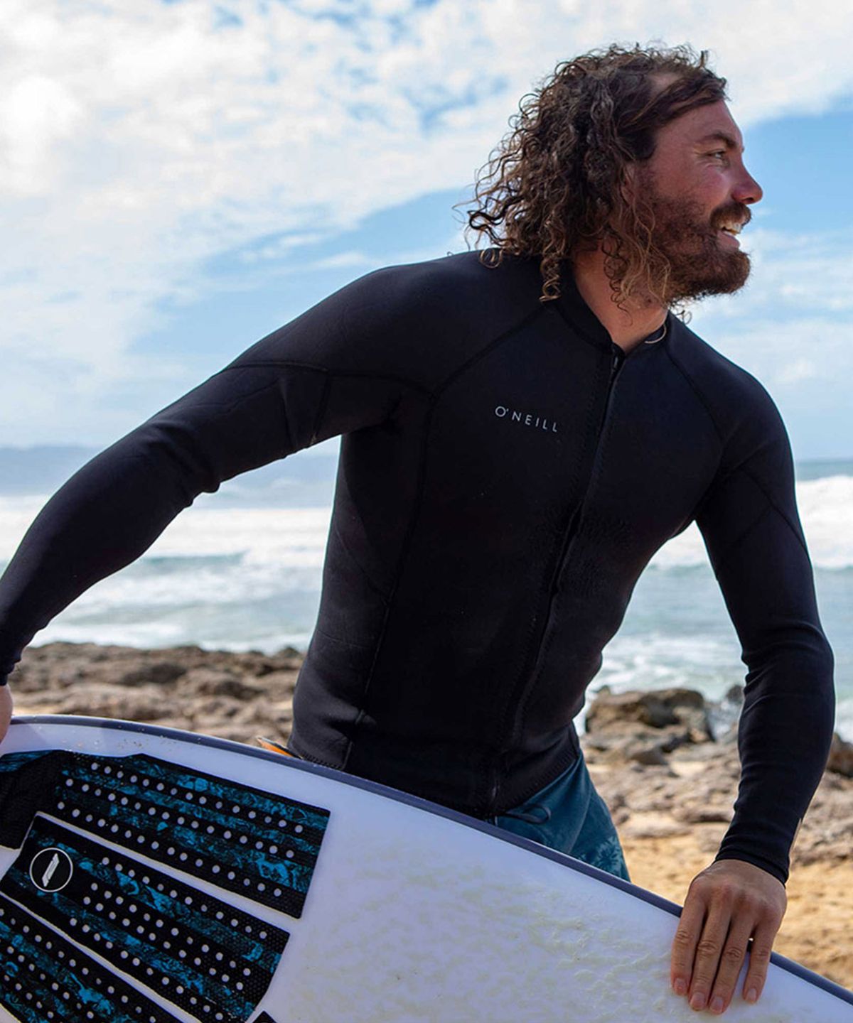 오닐웻슈트(ONEILLWETSUITS) REACTOR 2 1.5MM FRONT ZIP L/S JACKET WETSUIT