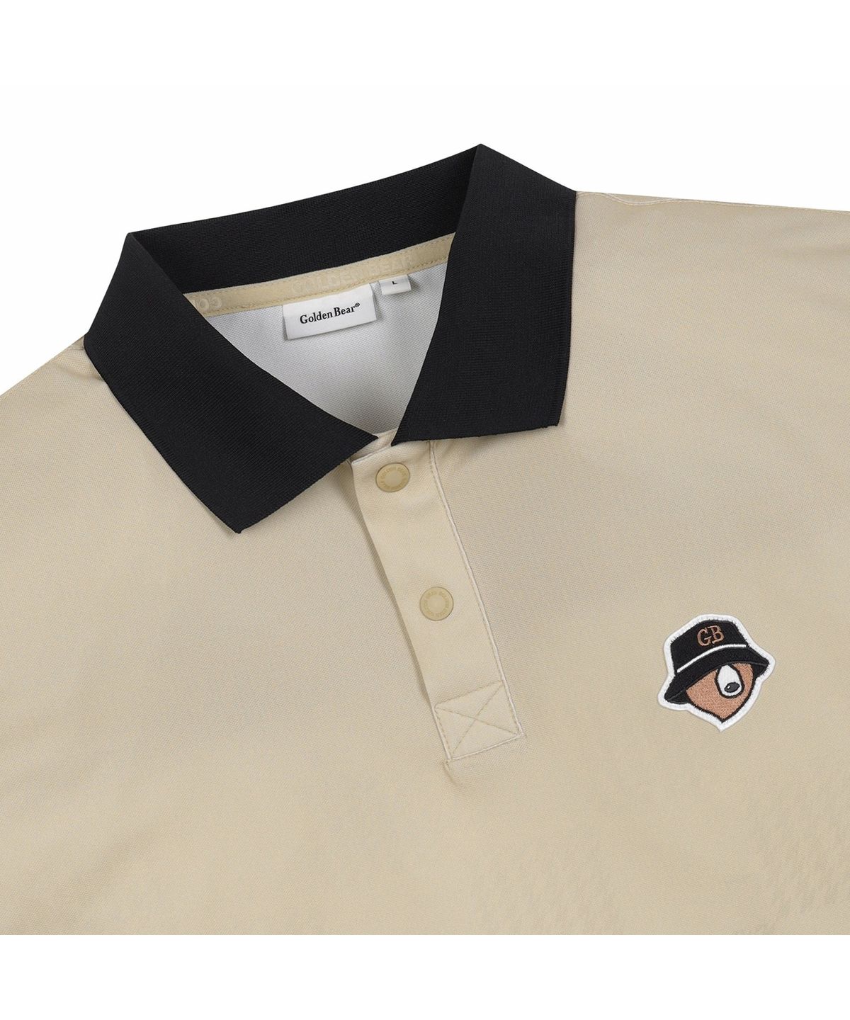 골든베어(GOLDEN BEAR) (M) Lightweight Printed Collar T-shirt G4TAM26341BEX
