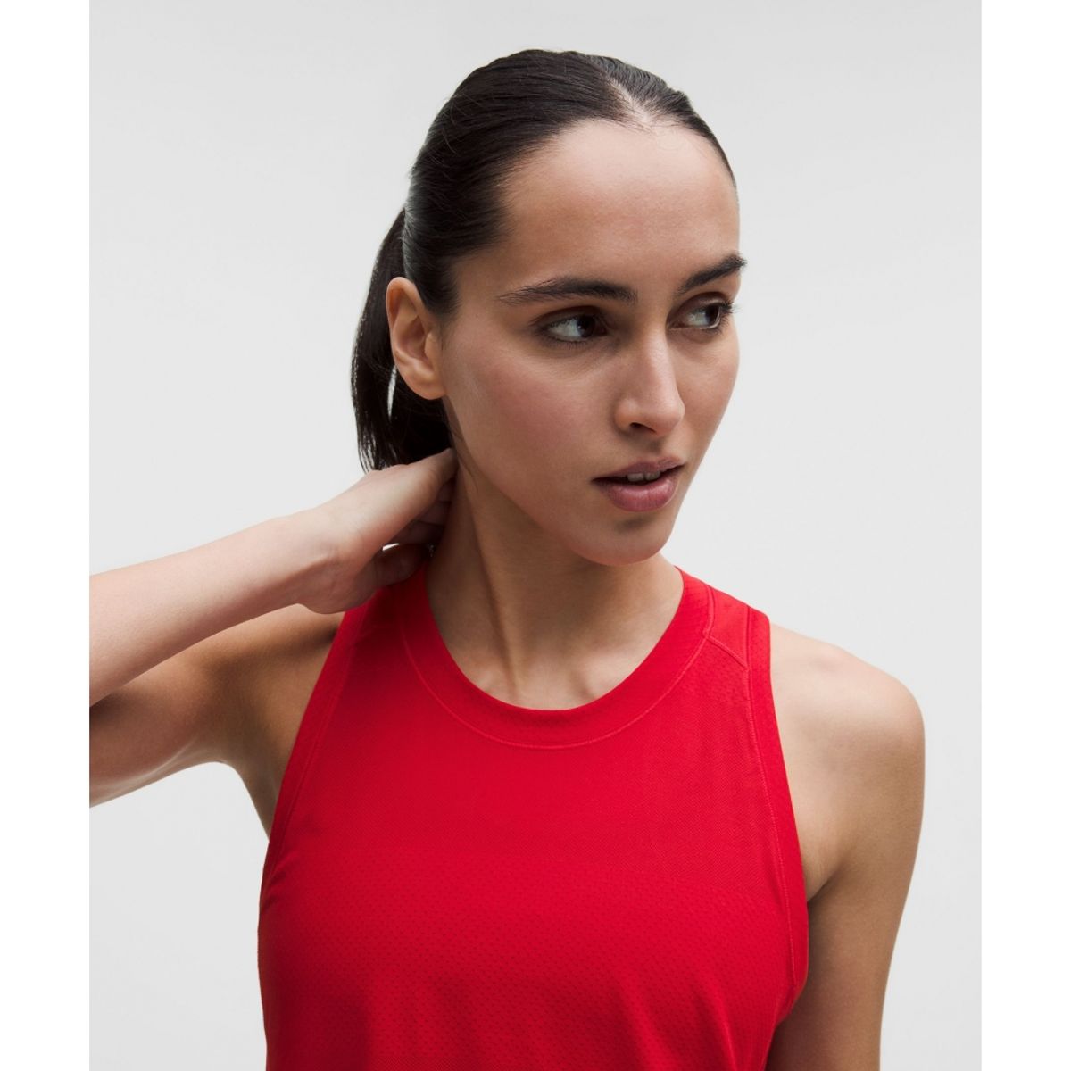 룰루레몬(LULULEMON) 패스트 앤 프리 싱글릿 *퍼포레이티드 스트라이프  OXFD