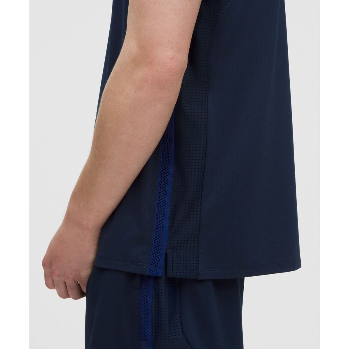 룰루레몬(LULULEMON) 메쉬 패널 테니스 슬리브리스 셔츠  CLBL CLBU