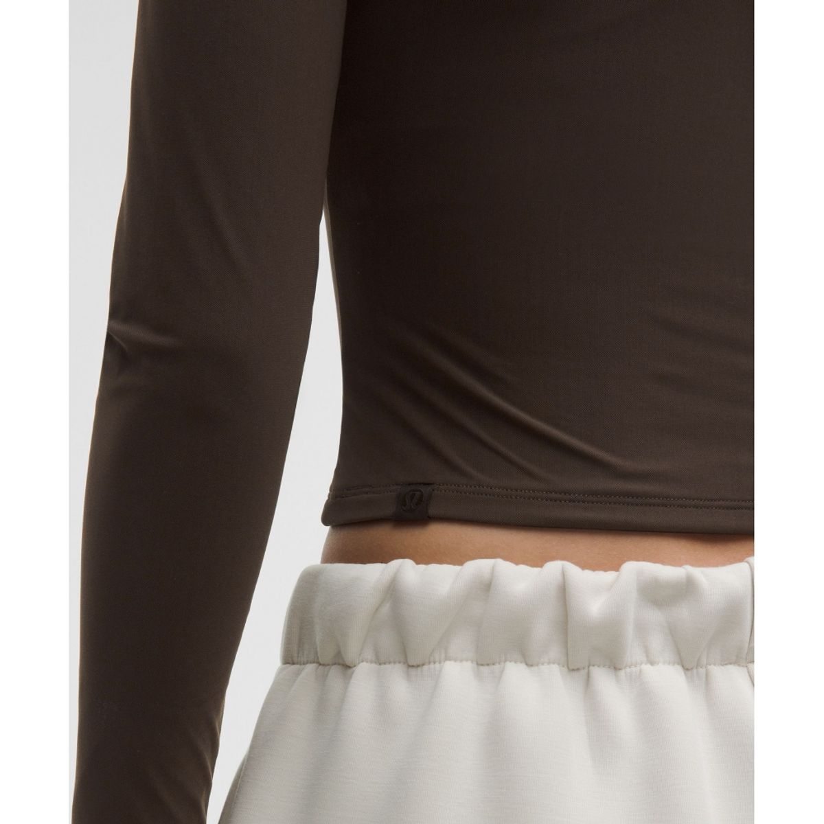 룰루레몬(LULULEMON) Nulu 위드 메쉬 오버레이 롱슬리브 셔츠  WALC