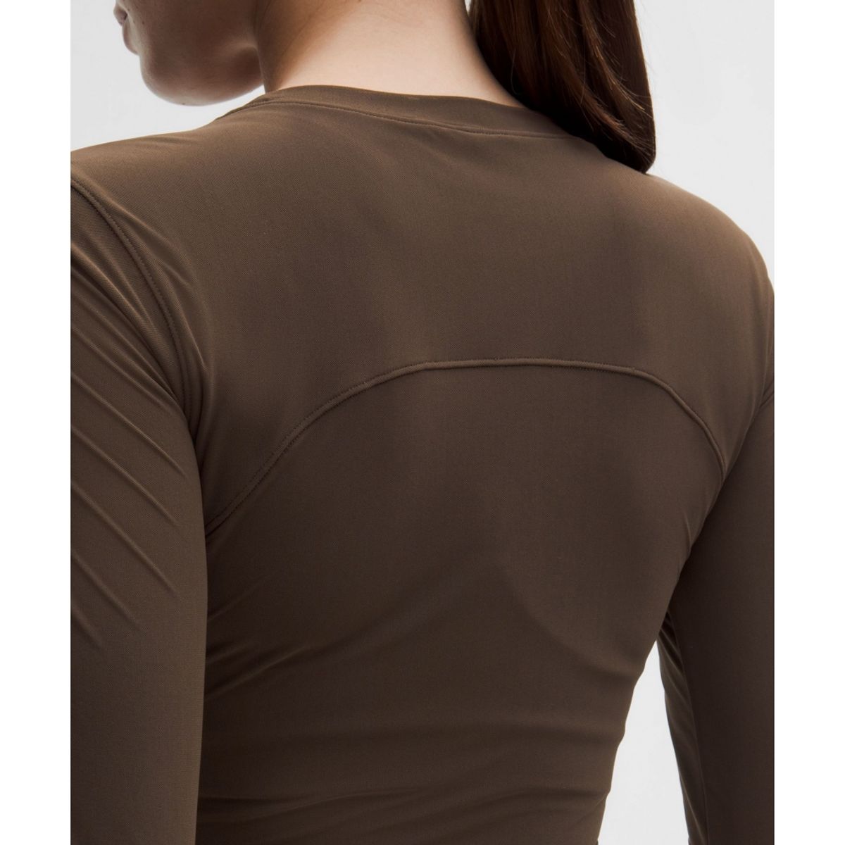 룰루레몬(LULULEMON) Nulu 위드 메쉬 오버레이 롱슬리브 셔츠  WALC