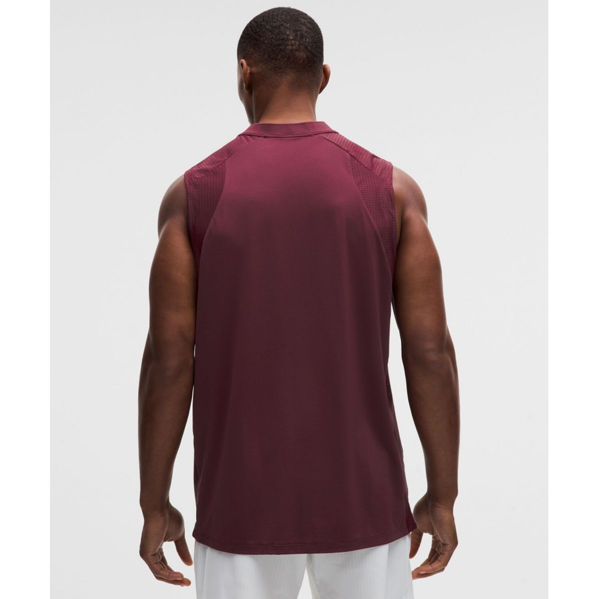 룰루레몬(LULULEMON) 메쉬 패널 테니스 슬리브리스 셔츠  BBAY BBAY