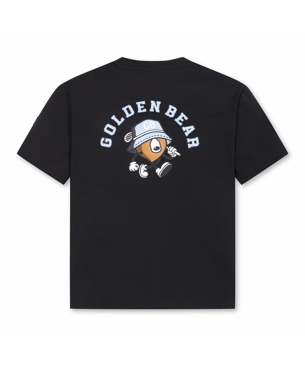 골든베어(GOLDEN BEAR) (M) Back Graphic Crew-neck T-shirt G4TAM26441BKX