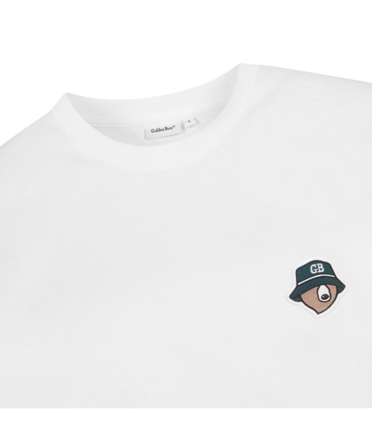 골든베어(GOLDEN BEAR) (M) Back Graphic Crew-neck T-shirt G4TAM26441WHX