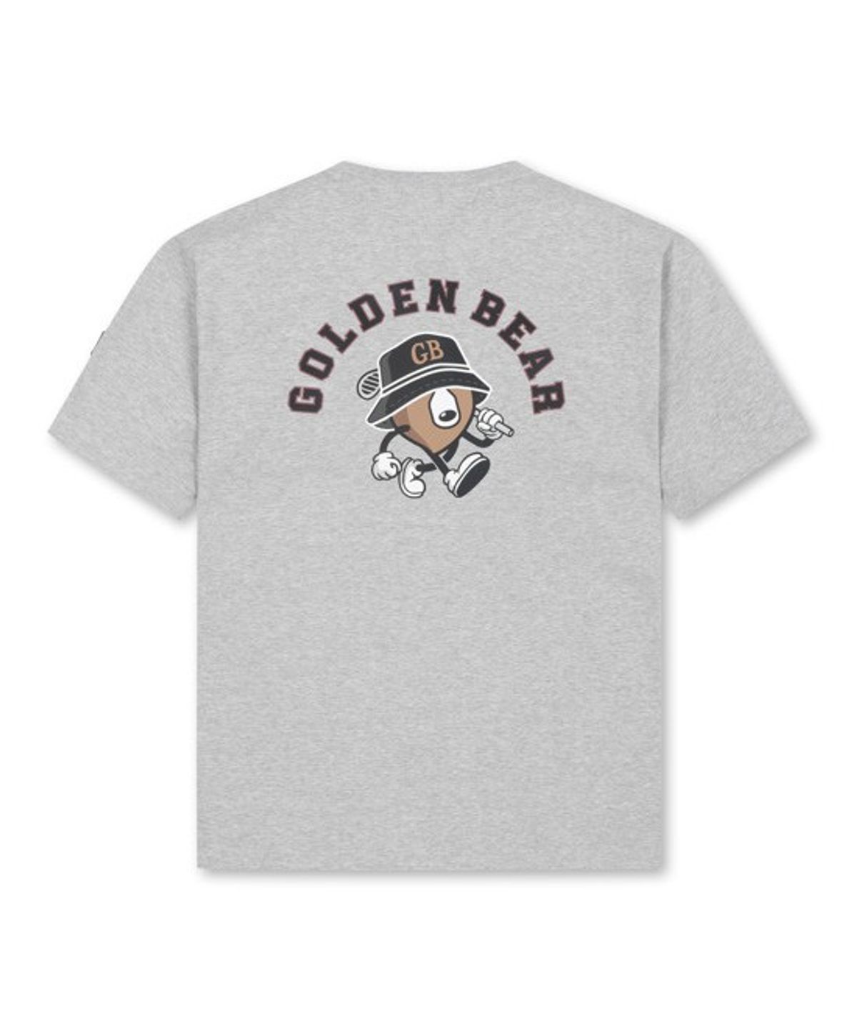 골든베어(GOLDEN BEAR) (M) Back Graphic Crew-neck T-shirt G4TAM26441GYX