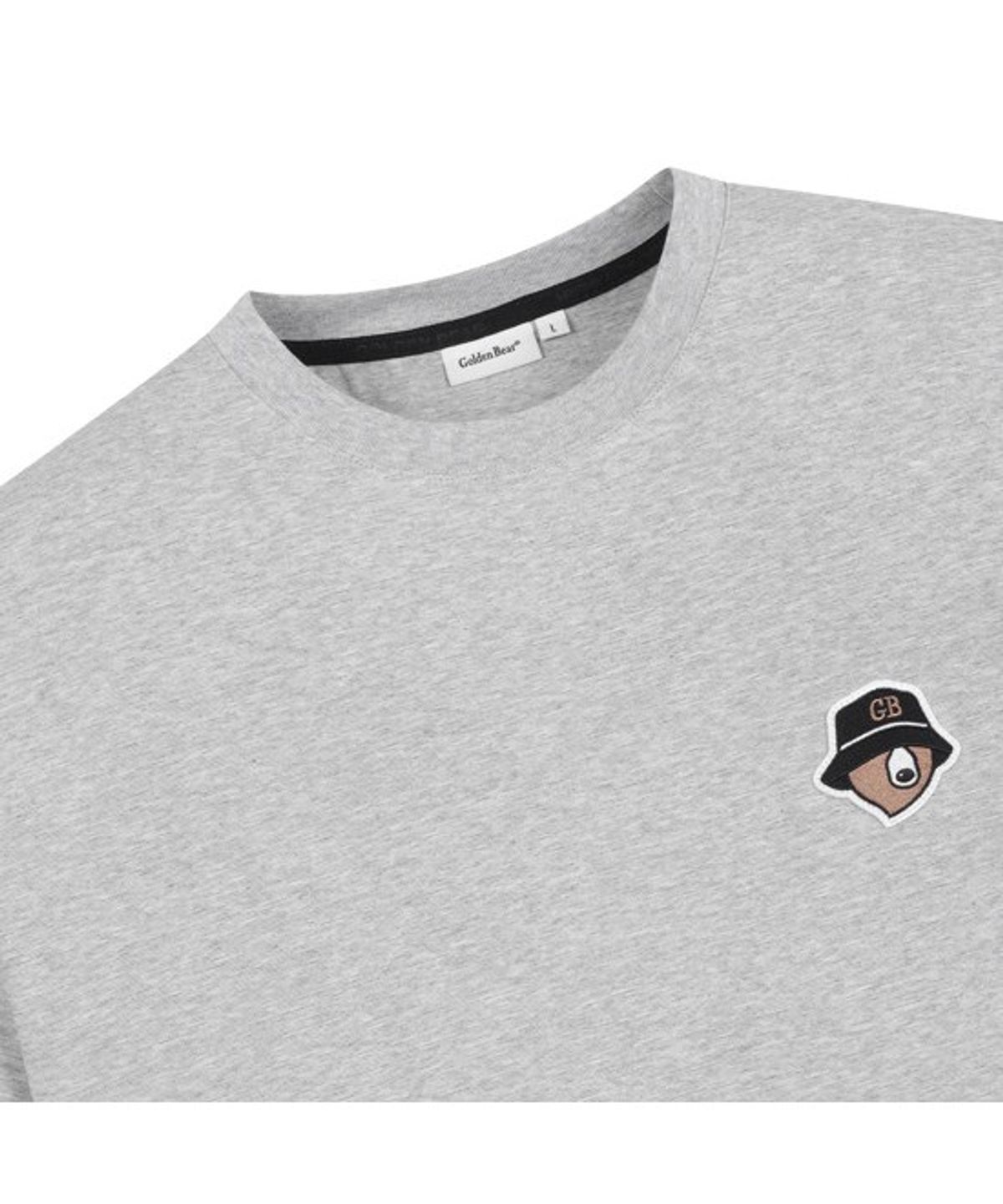 골든베어(GOLDEN BEAR) (M) Back Graphic Crew-neck T-shirt G4TAM26441GYX