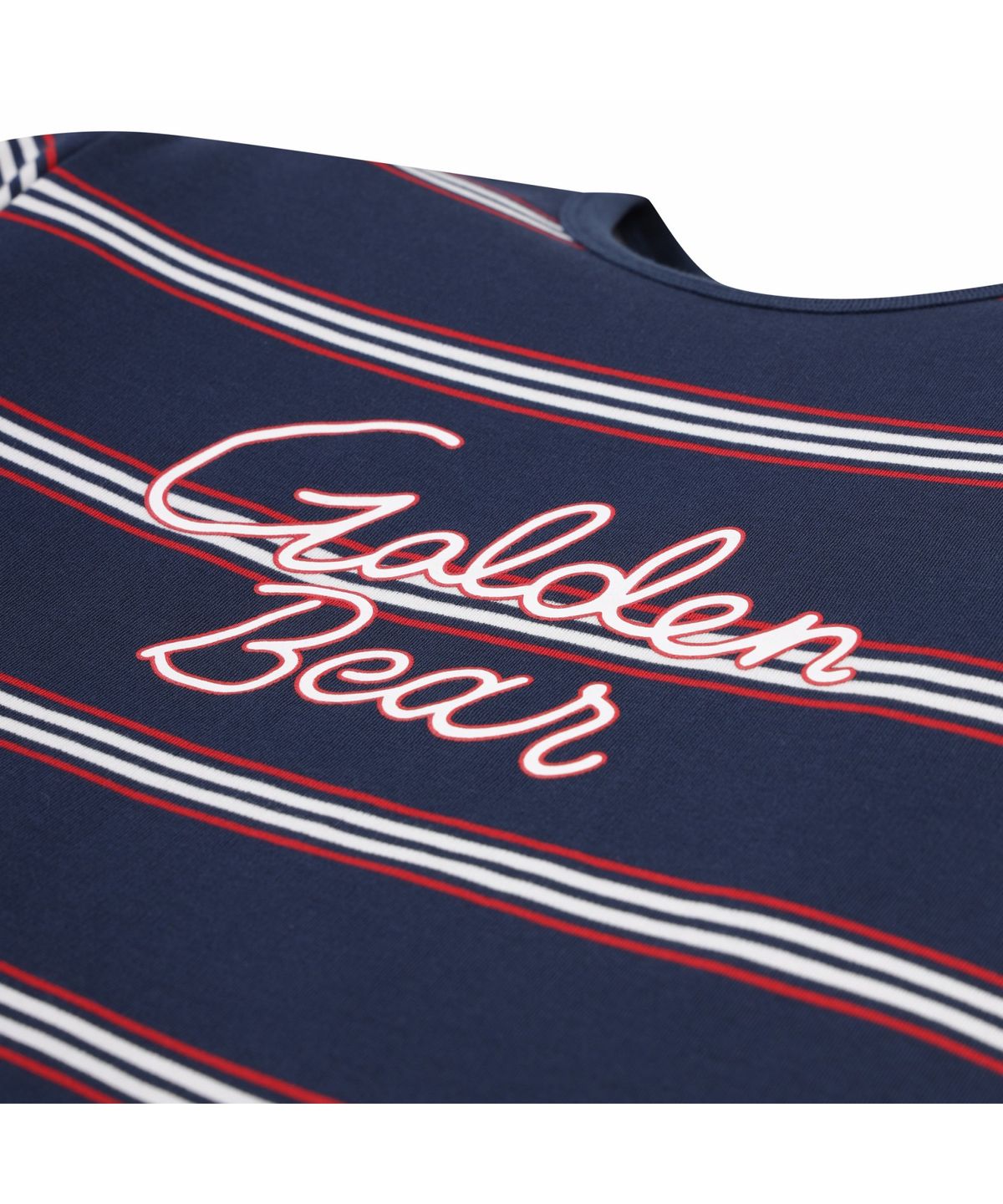 골든베어(GOLDEN BEAR) (W) Striped Pique Crew-neck T-shirt G5TAM26411NYX
