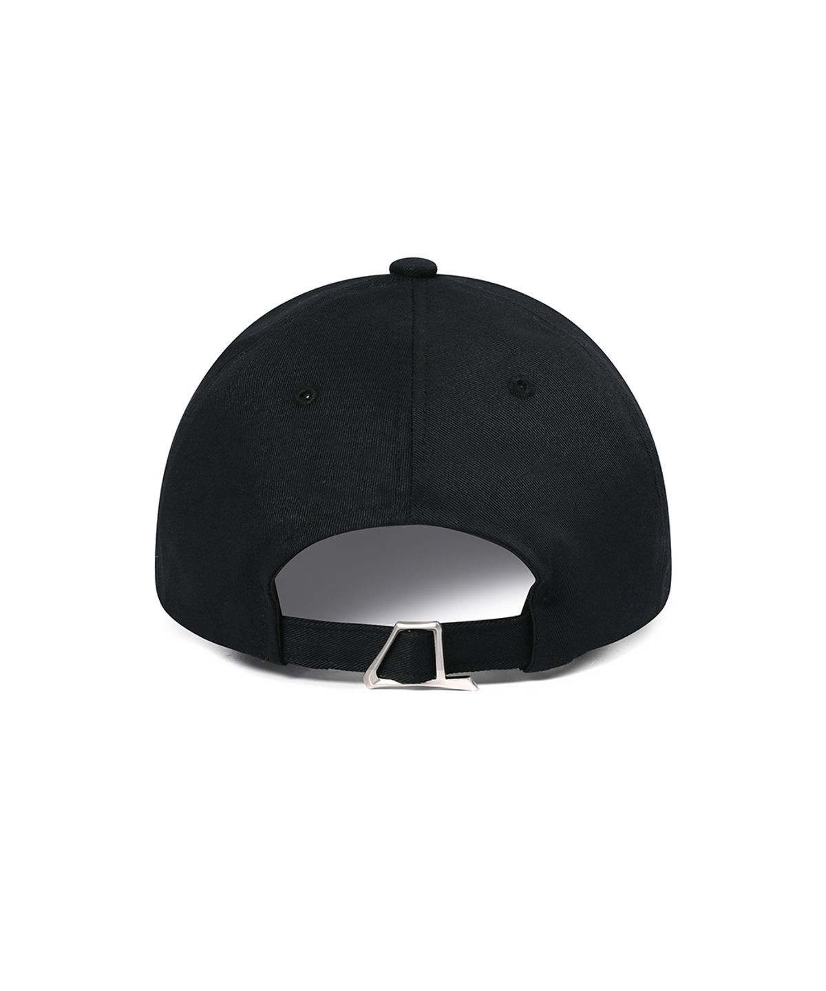 앤어애쉬(ANDAASH) ANDAASH symbol logo ball cap BLACK