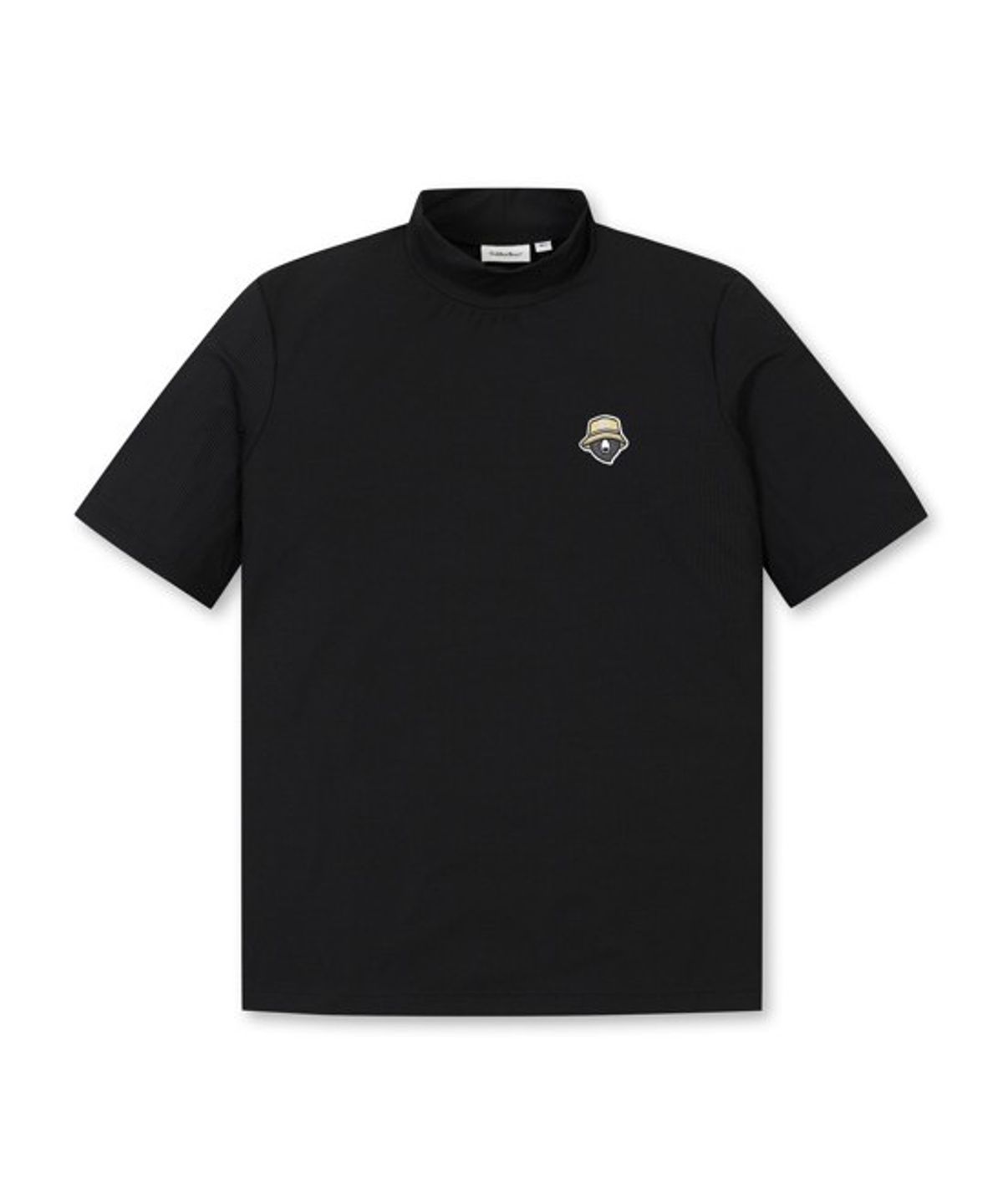 골든베어(GOLDEN BEAR) (W) Mock-neck Short Sleeve T-shirt G5TAM26301BKX