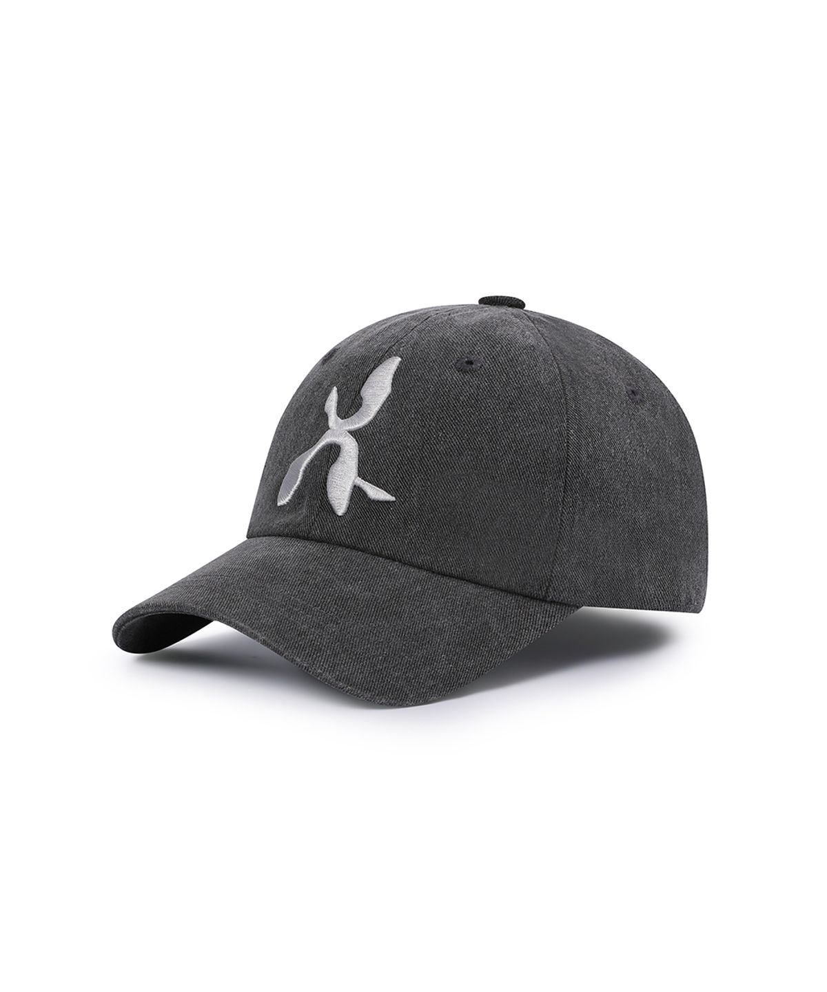 앤어애쉬(ANDAASH) ANDAASH symbol logo ball cap CHARCOAL