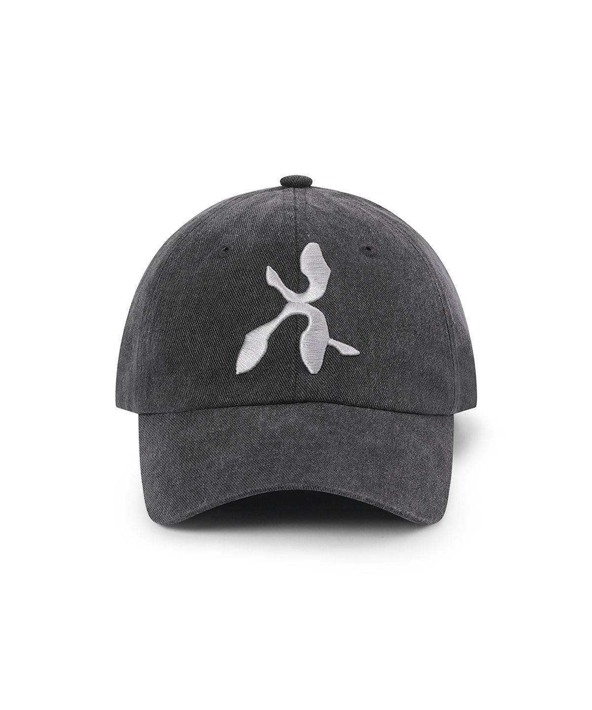 앤어애쉬(ANDAASH) ANDAASH symbol logo ball cap CHARCOAL