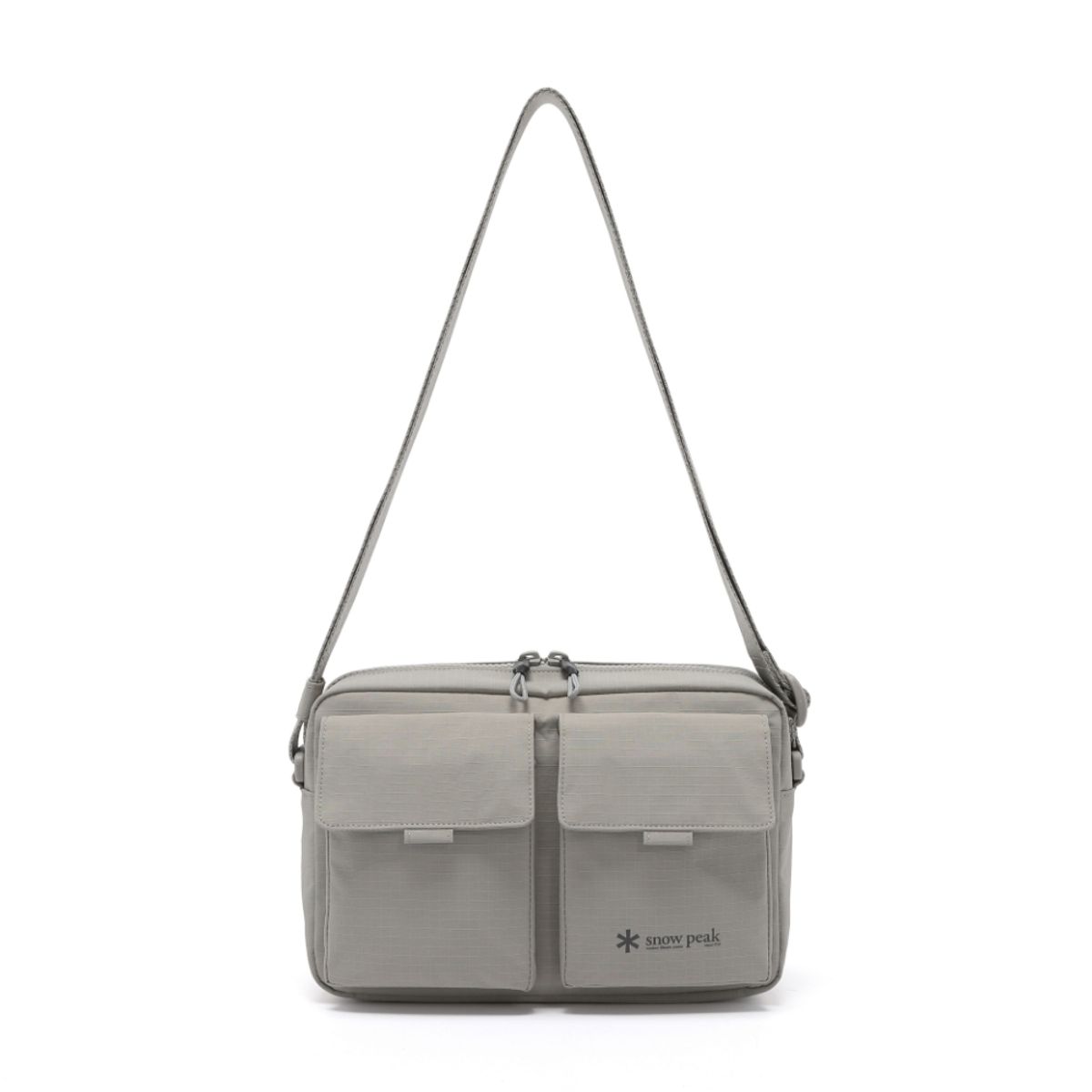 스노우피크 어패럴(SNOWPEAK APPAREL) 듀얼테크 볼드 크로스백 4L (S26ZUFCB37) Fog Gray