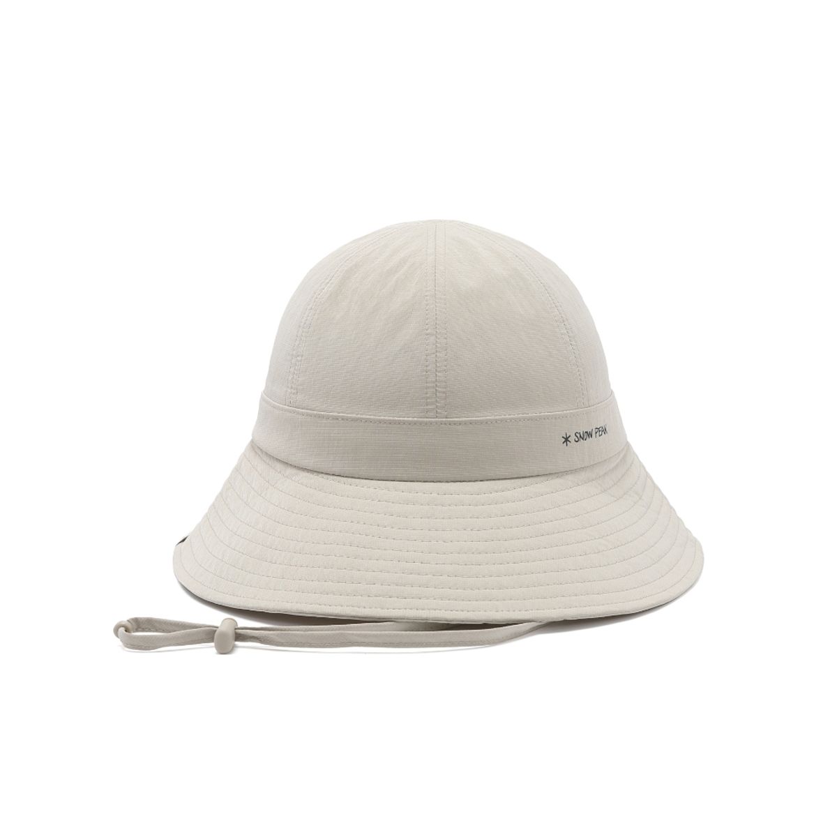 스노우피크 어패럴(SNOWPEAK APPAREL) 에코 타슬란 7패널 와이드 햇 (S26MUFBH72) Light Beige