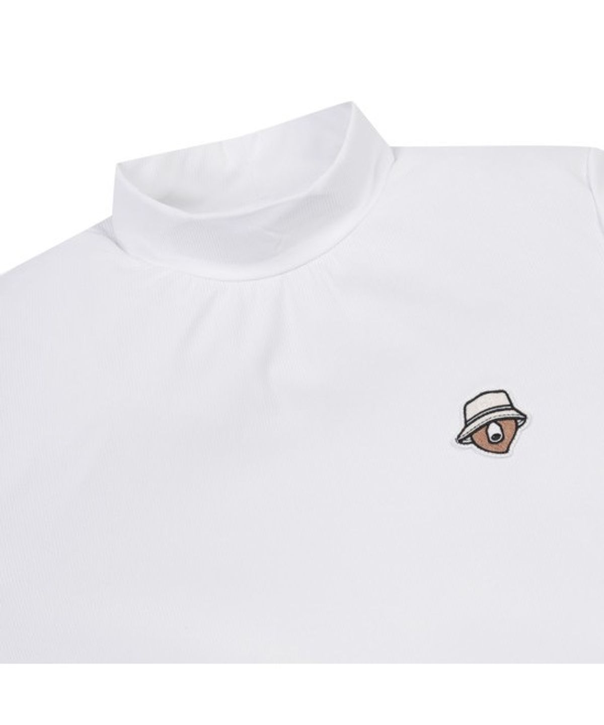 골든베어(GOLDEN BEAR) (W) Mock-neck Short Sleeve T-shirt G5TAM26301WHX