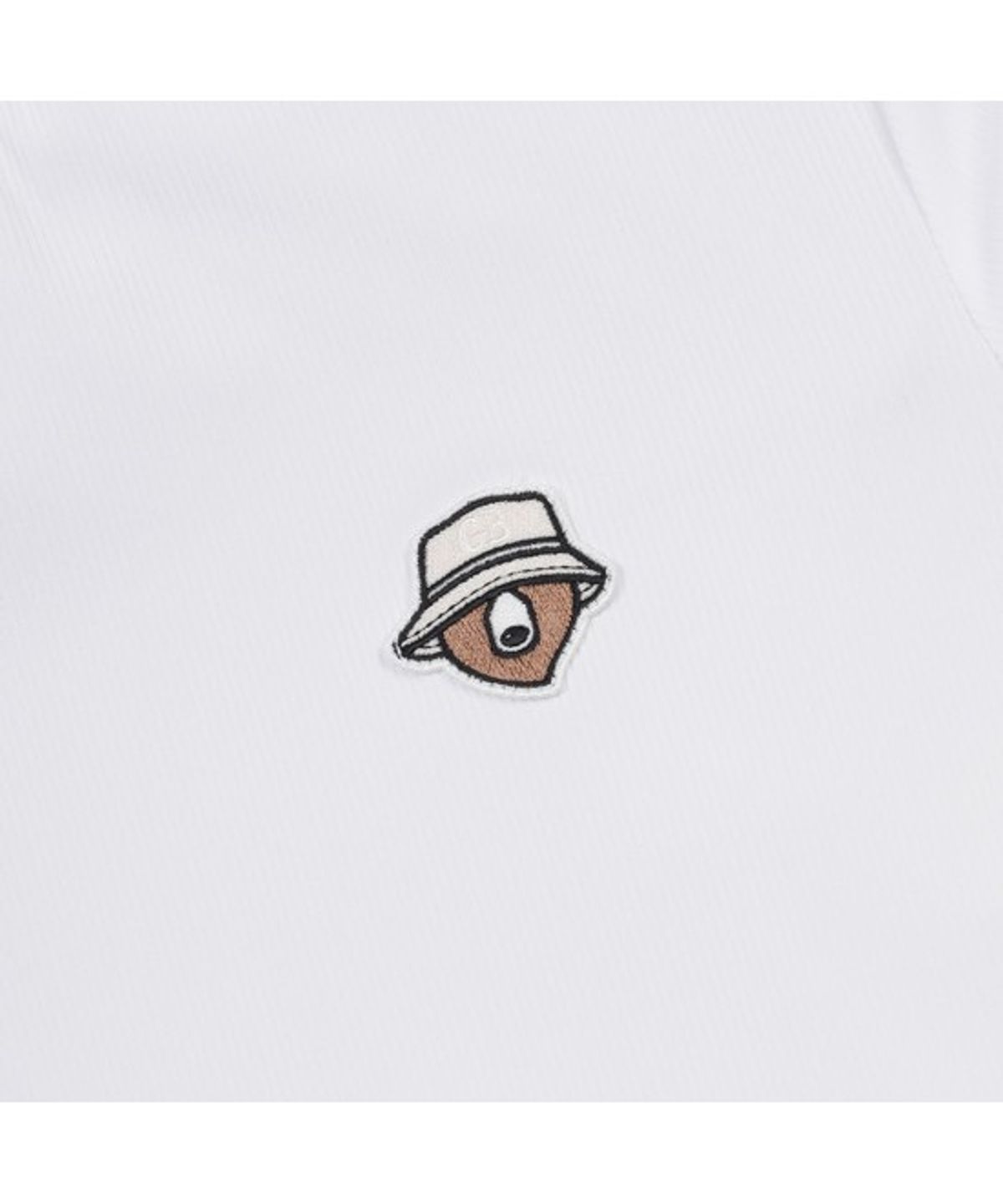 골든베어(GOLDEN BEAR) (W) Mock-neck Short Sleeve T-shirt G5TAM26301WHX