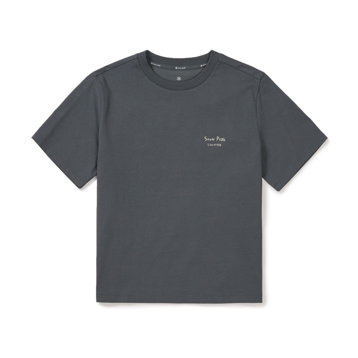 스노우피크 어패럴(SNOWPEAK APPAREL) 에어로쿨 여성 가드닝 그래픽 반팔 티셔츠 (S26MWFTS23) Urban Green