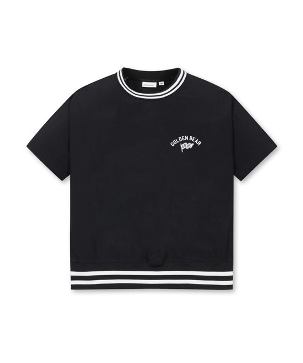 골든베어(GOLDEN BEAR) (W) Dolman Sleeve Woven T-shirt G5TAM26341BKX