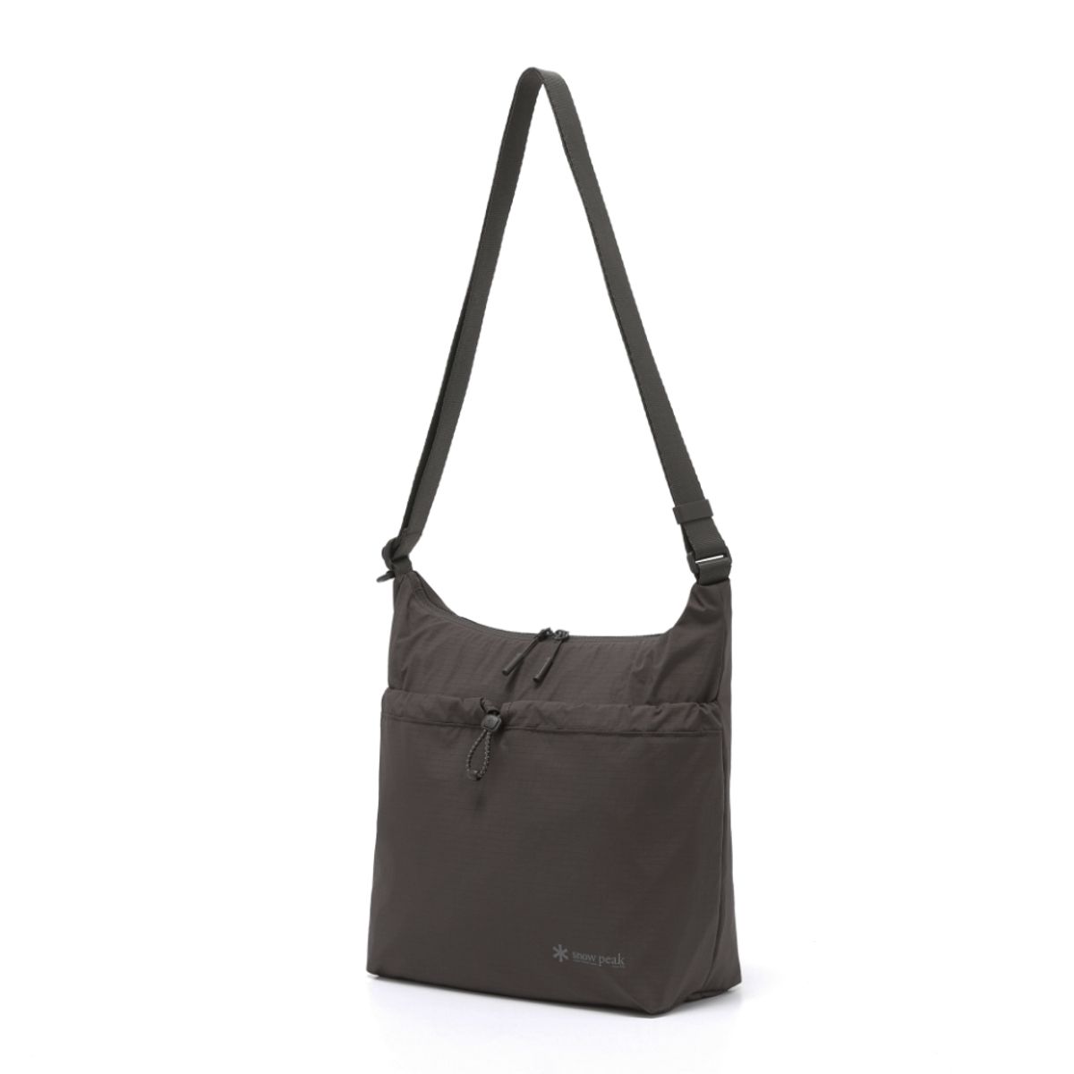 스노우피크 어패럴(SNOWPEAK APPAREL) 프로 라이트 경량 패커블 크로스백 6L (S26MUTCB74) Chocolate Khaki