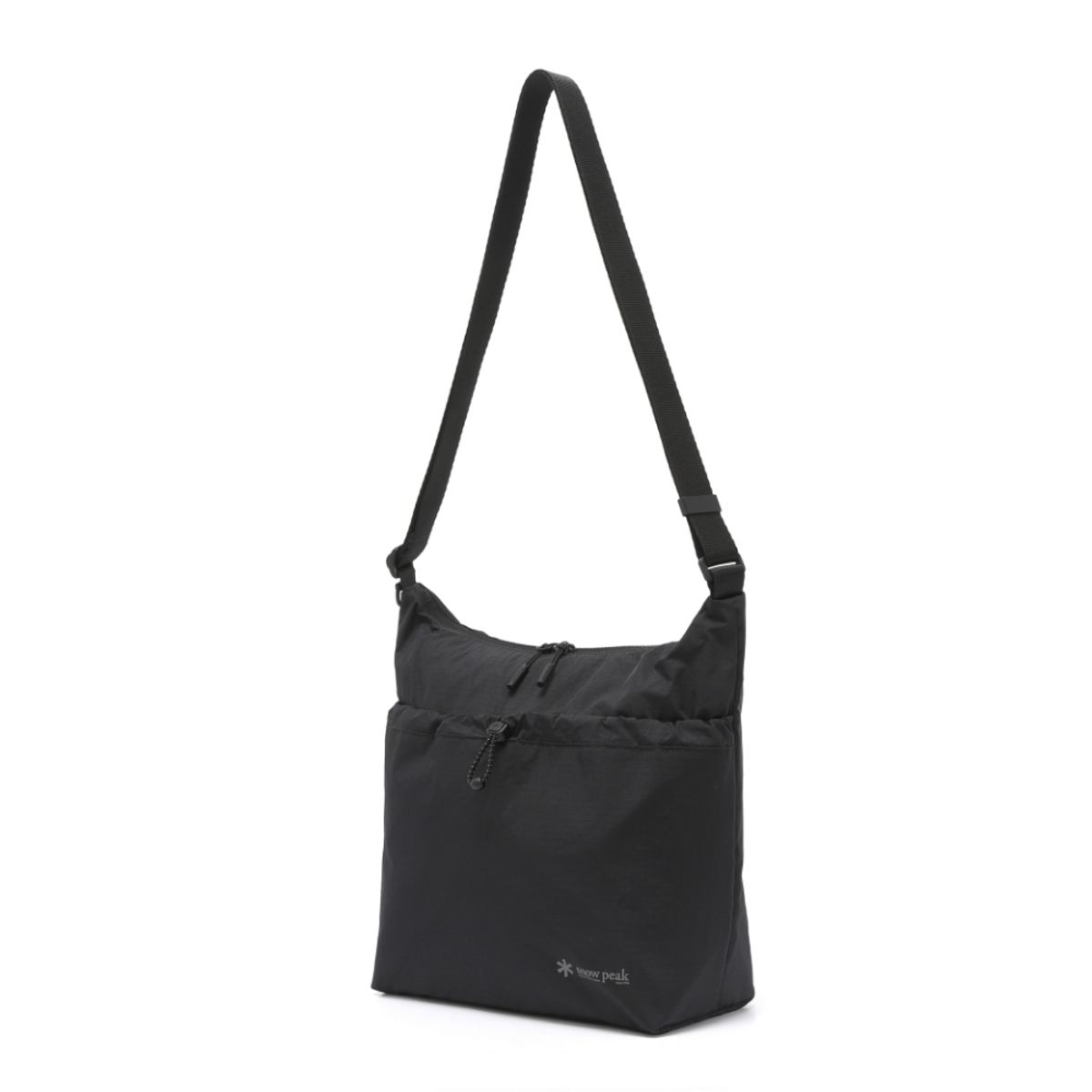 스노우피크 어패럴(SNOWPEAK APPAREL) 프로 라이트 경량 패커블 크로스백 6L (S26MUTCB74) Black
