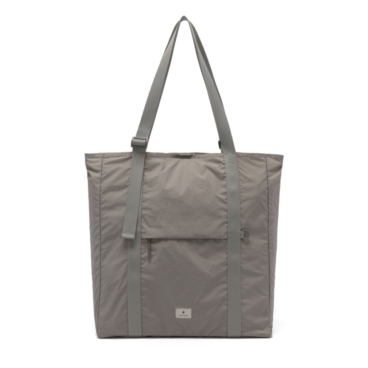 스노우피크 어패럴(SNOWPEAK APPAREL) 프로 라이트 경량 패커블 쇼퍼백 20L (S26MUTTB75) Vintage Gray