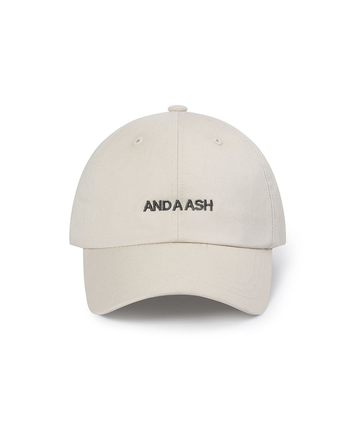앤어애쉬(ANDAASH) ANDAASH logo ball cap LIGHT BEIGE