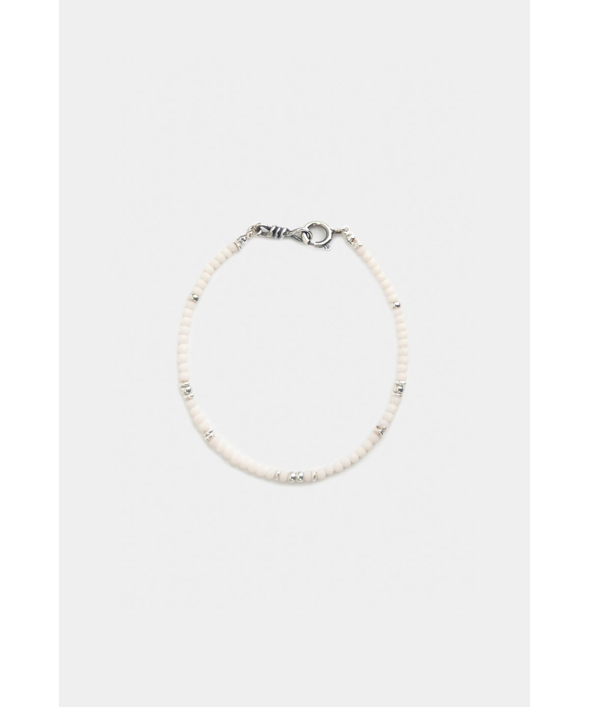 유스(YOUTH) Thin Beads Bracelet - Ivory