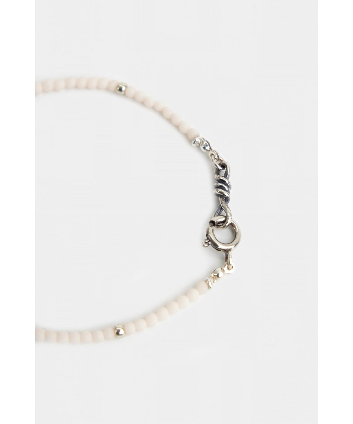 유스(YOUTH) Thin Beads Bracelet - Ivory