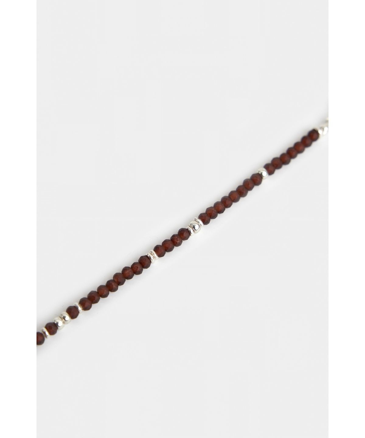 유스(YOUTH) Thin Beads Bracelet - Brown