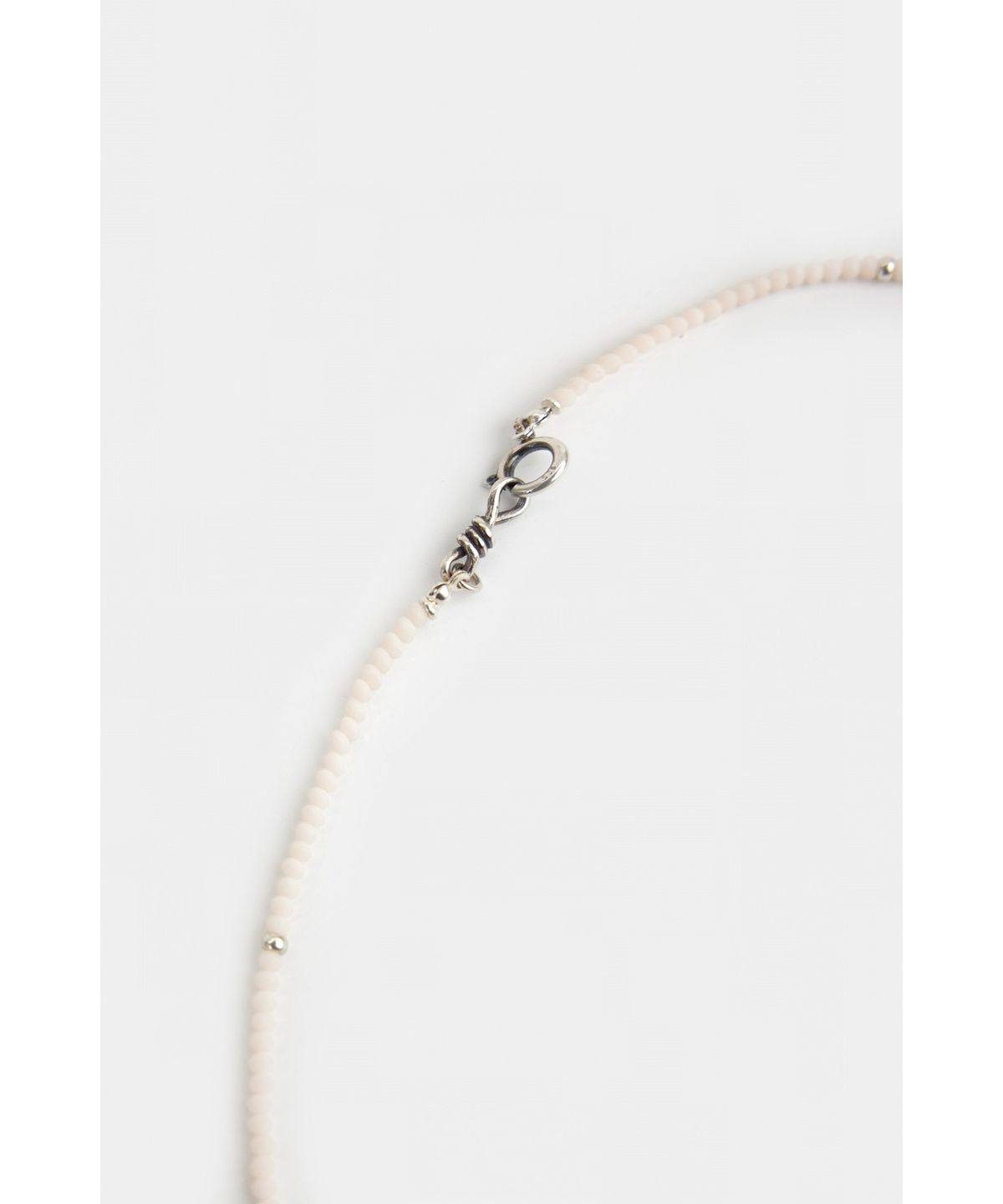 유스(YOUTH) Thin Beads Necklace - Ivory