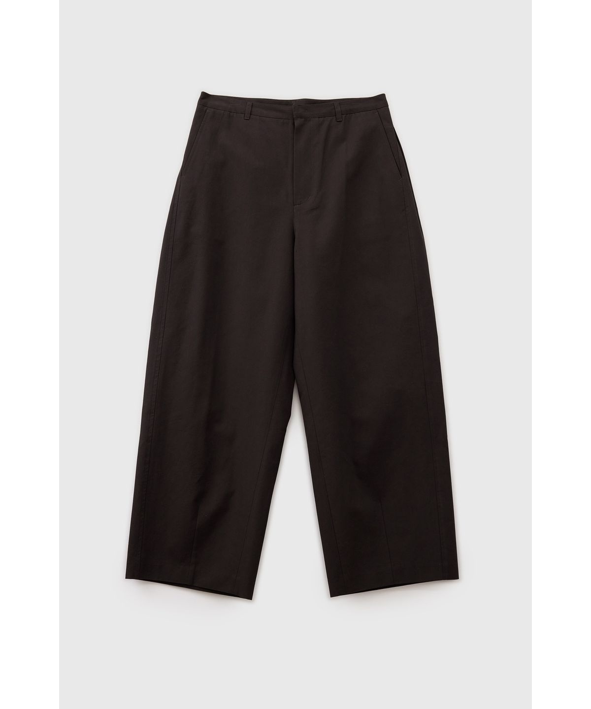 유스(YOUTH) Pleated Pants - Dark Brown