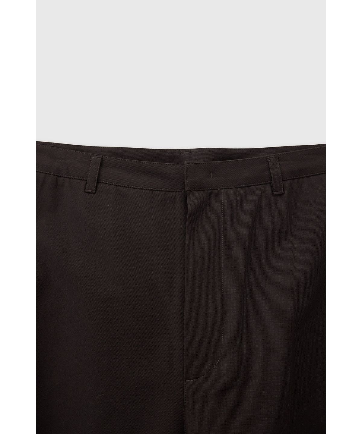 유스(YOUTH) Pleated Pants - Dark Brown
