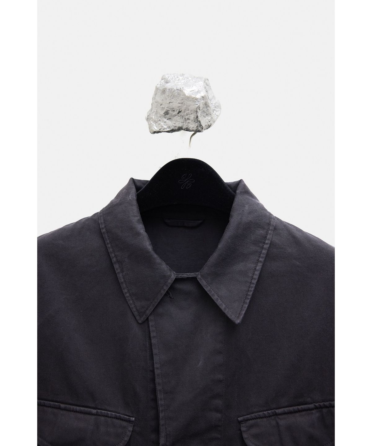 유스(YOUTH) M-47 Field Jacket - Charcoal Grey