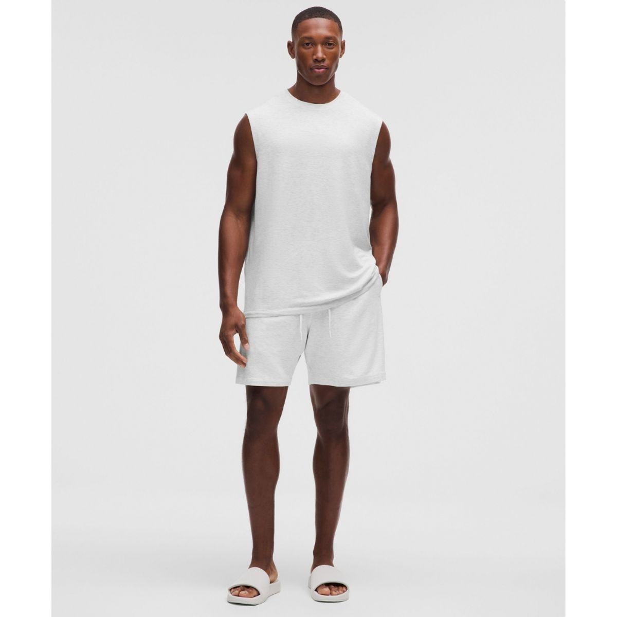 룰루레몬(LULULEMON) 비캄 릴랙스 핏 슬리브리스 셔츠  HVPR