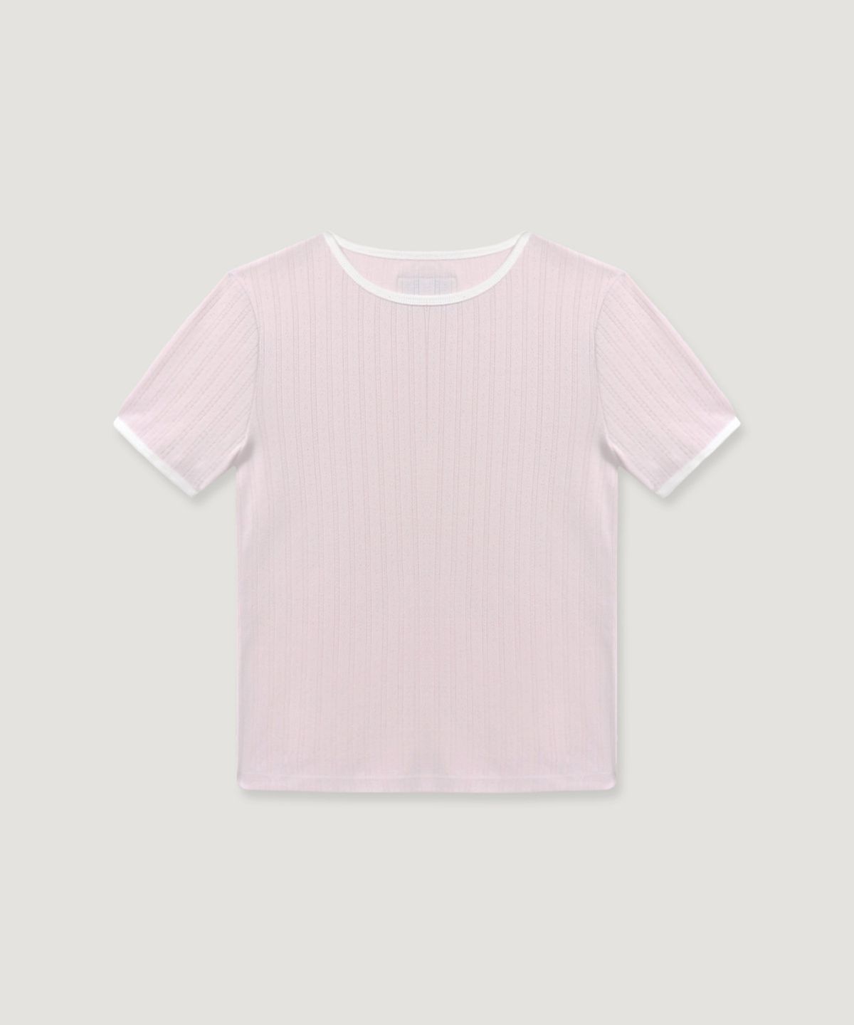 디애니(THE ANY) Eyelet Ringer T-shirt