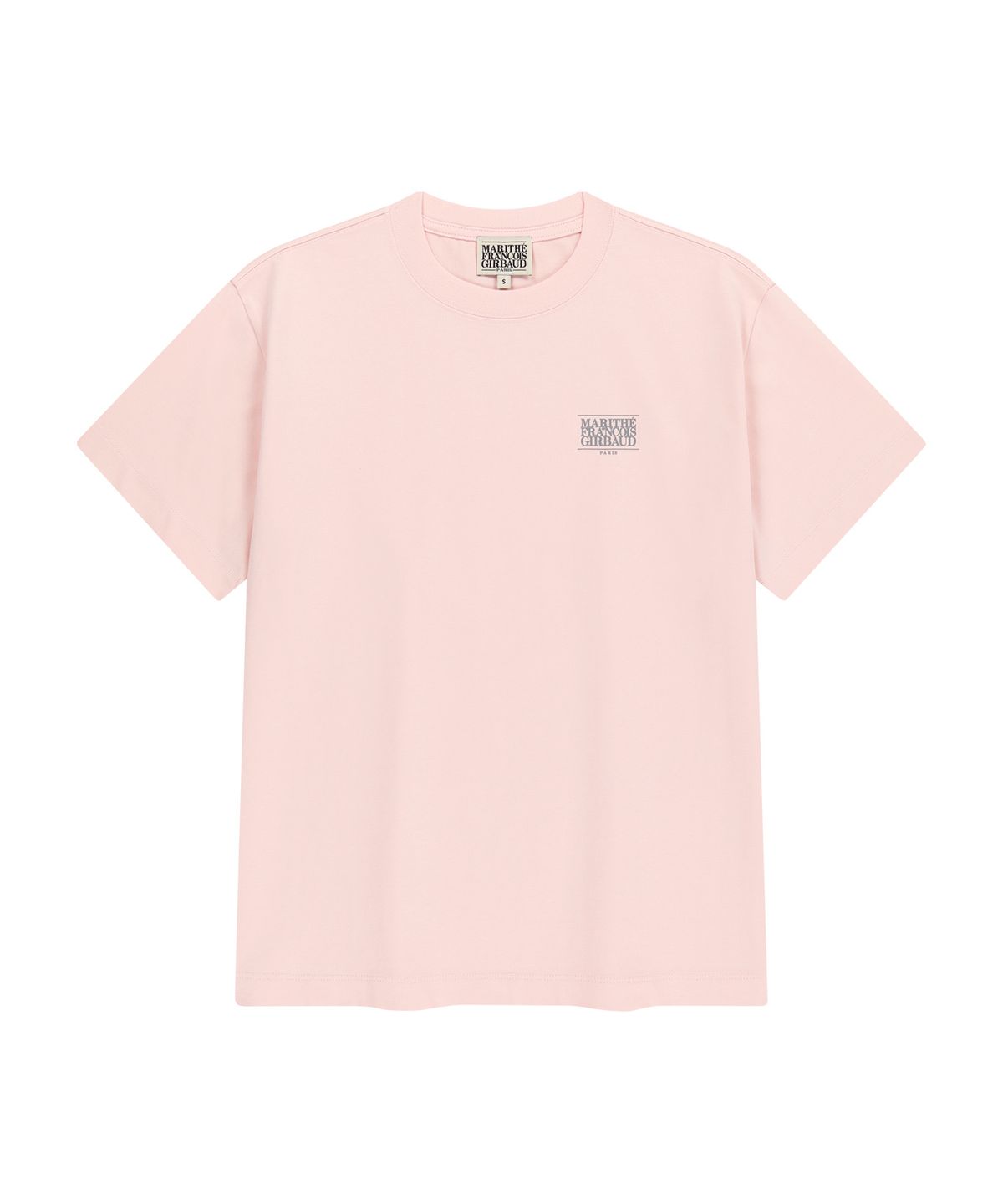 마리떼 프랑소와 저버(MARITHÉ + FRANҪOIS GIRBAUD) AEROCOOL SMALL CLASSIC LOGO TEE pink