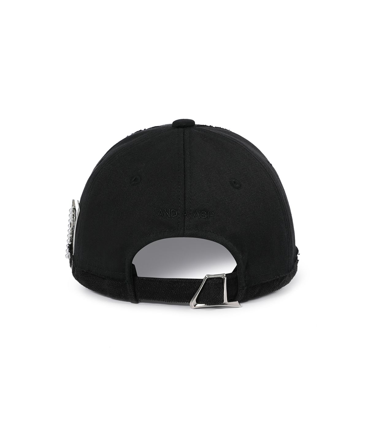 앤어애쉬(ANDAASH) Double layered hair clip cap BLACK