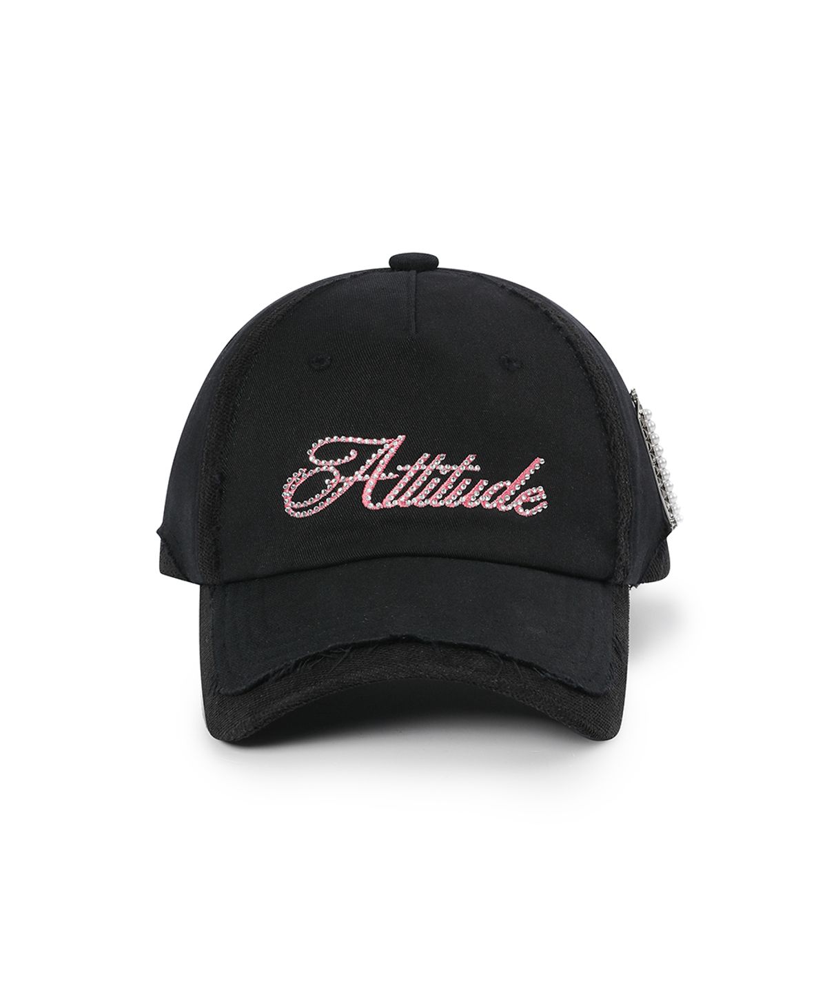 앤어애쉬(ANDAASH) Double layered hair clip cap BLACK
