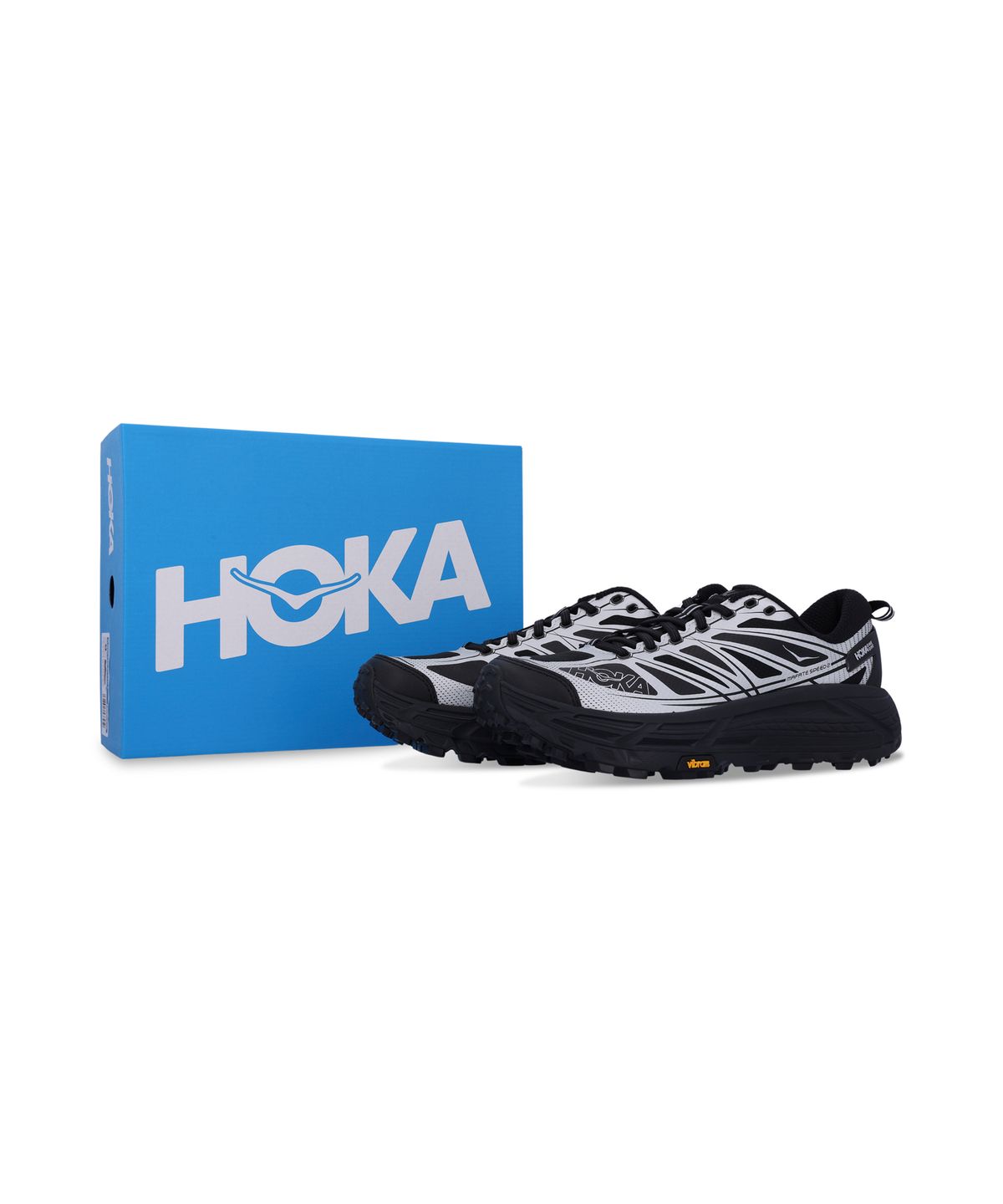 호카(HOKA) (공용) 마파테 스피드 2 - 블랙:실버 / 1126851-BKSV