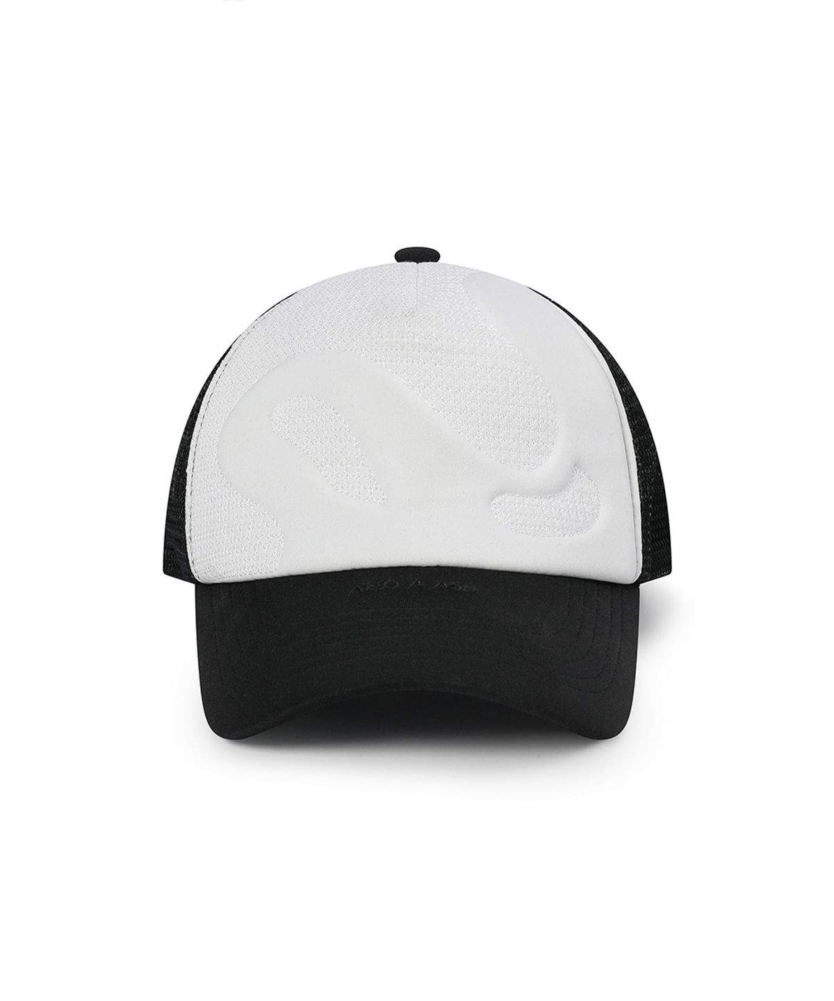 앤어애쉬(ANDAASH) Volume trucker mesh cap BLACK