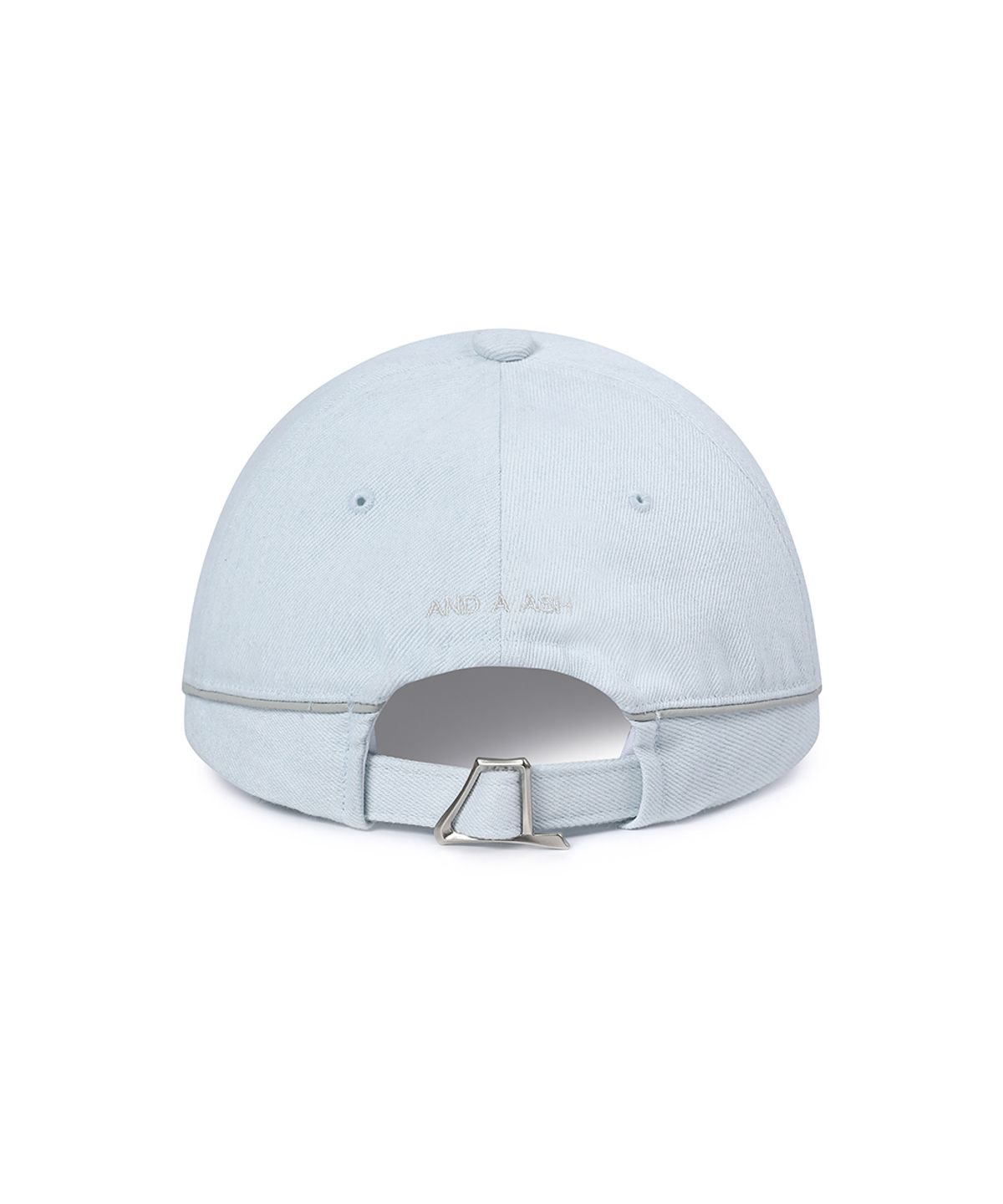 앤어애쉬(ANDAASH) Two visor denim cap LIGHT BLUE