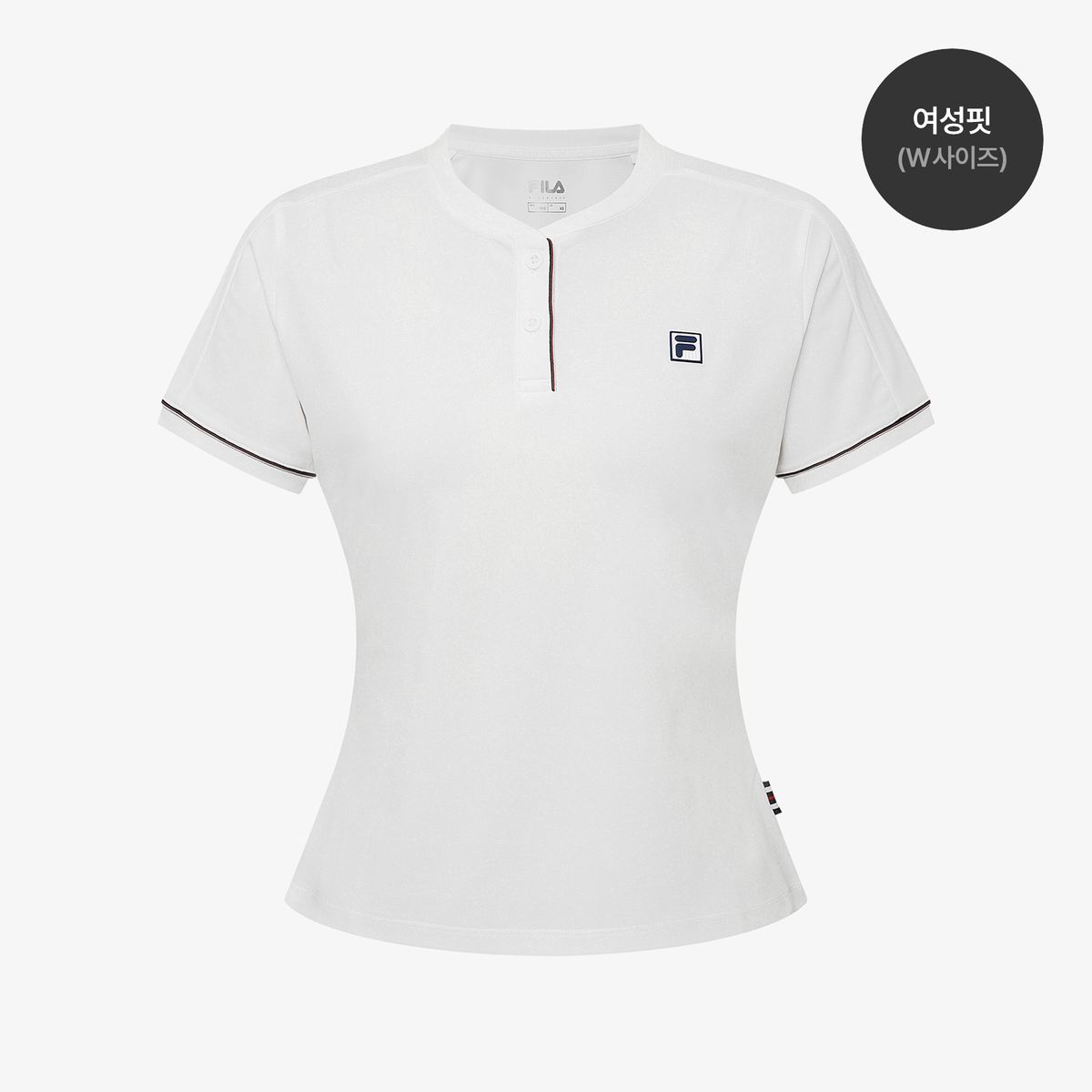 휠라(FILA) DRY 레이피케 헨리넥 반팔티(FS262RS11U004191)