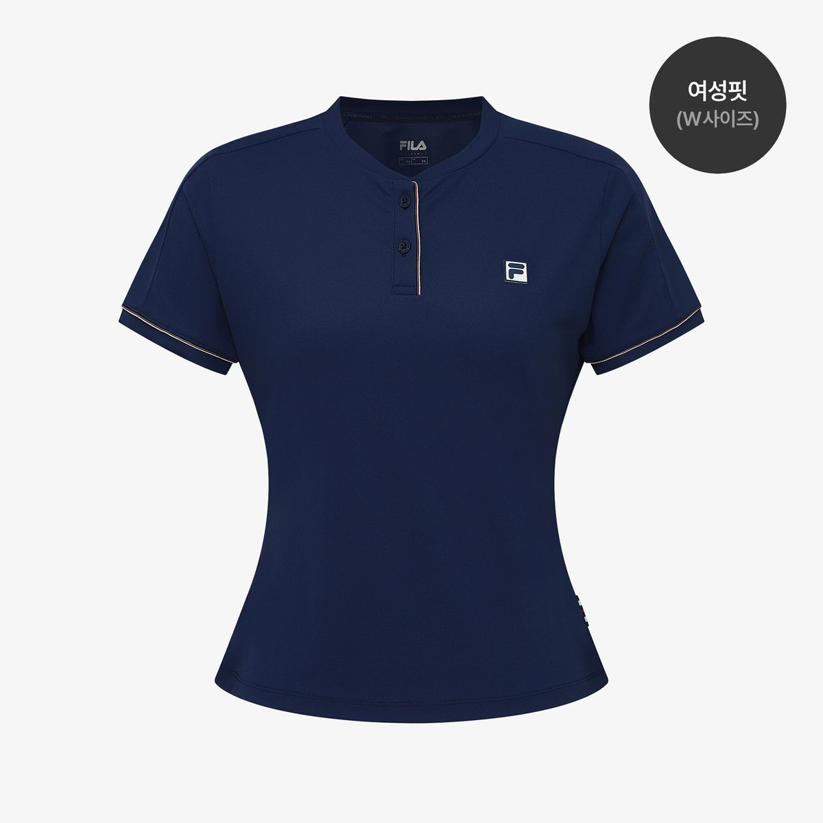 휠라(FILA) DRY 레이피케 헨리넥 반팔티(FS262RS11U004462)